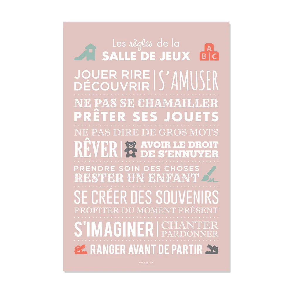 Tapis vinyle Play Game - Enfants