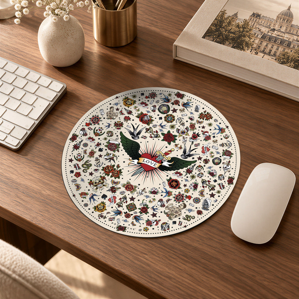Kao vinyl placemat