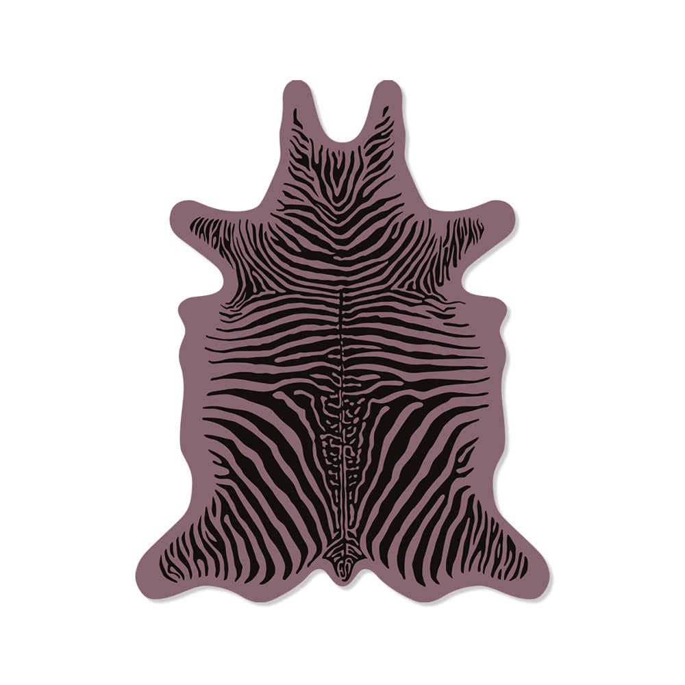 Zebra vinyl placemat