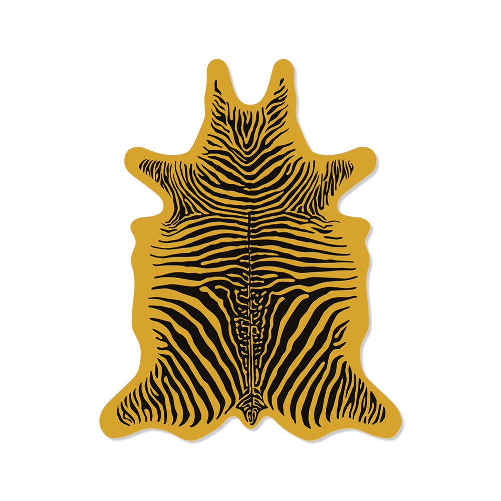 Zebra vinyl placemat