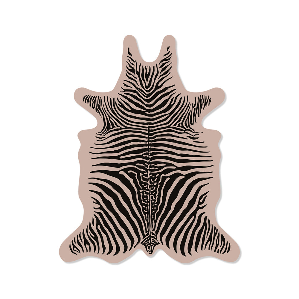 Zebra vinyl placemat