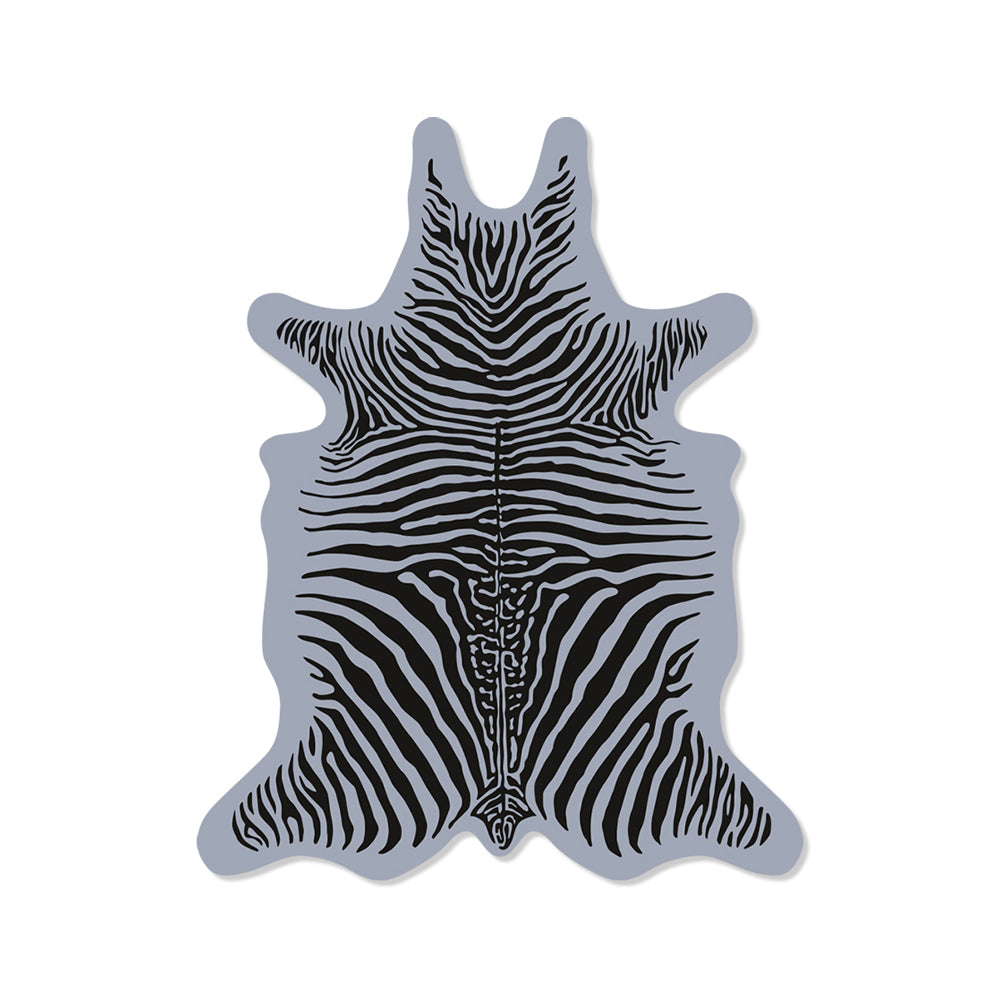 Zebra vinyl placemat