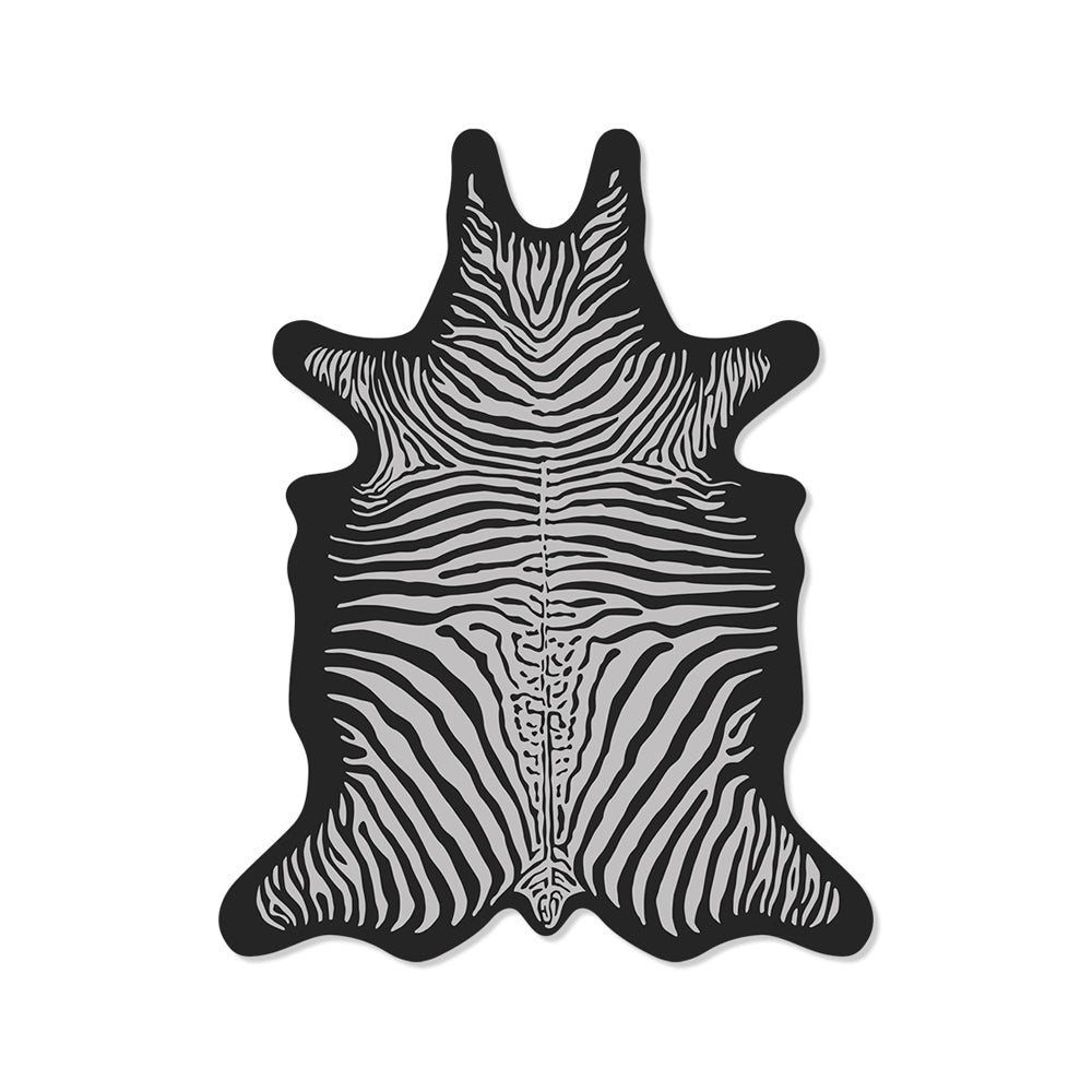 Zebra vinyl placemat
