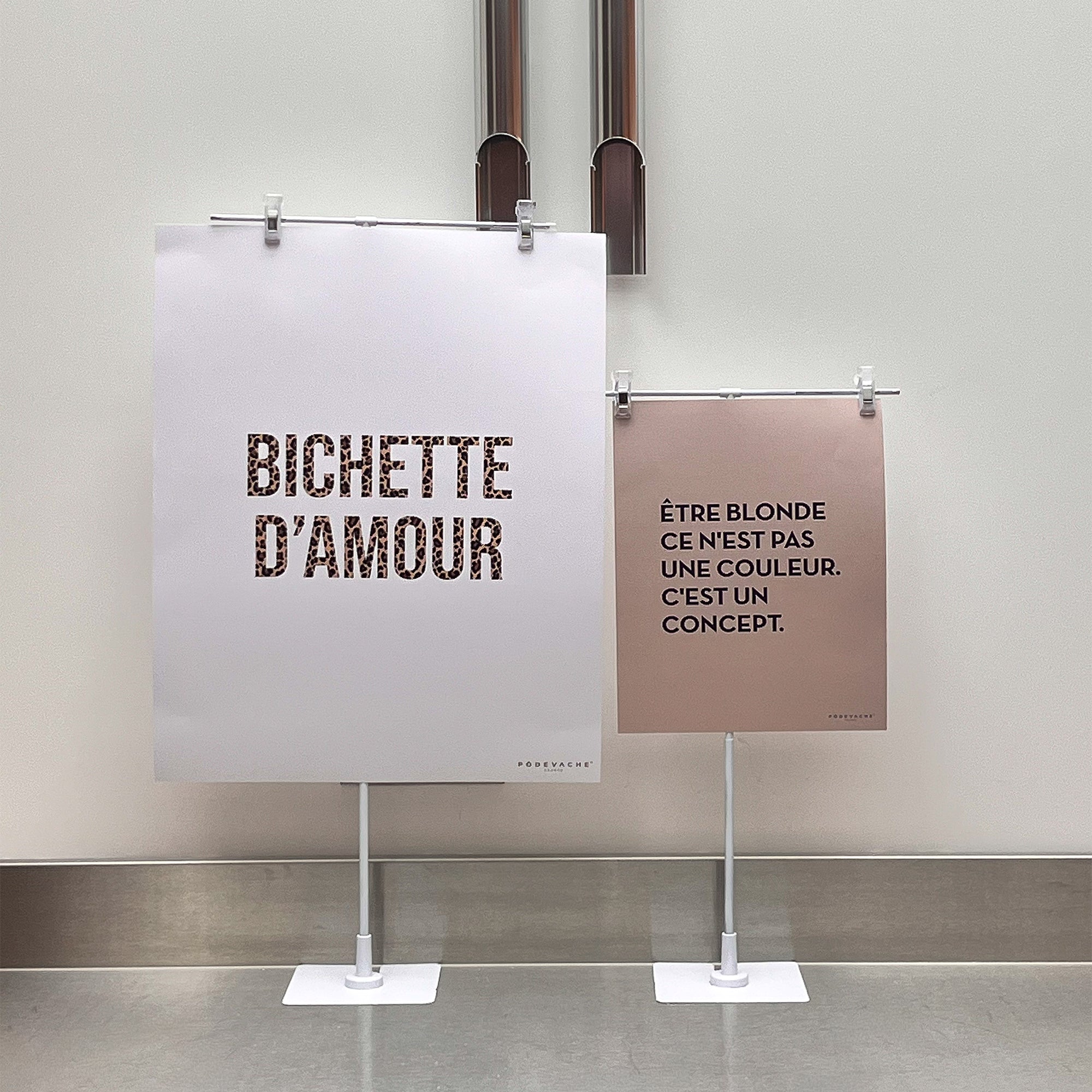 Affiche ou affiche encadrée Blonde
