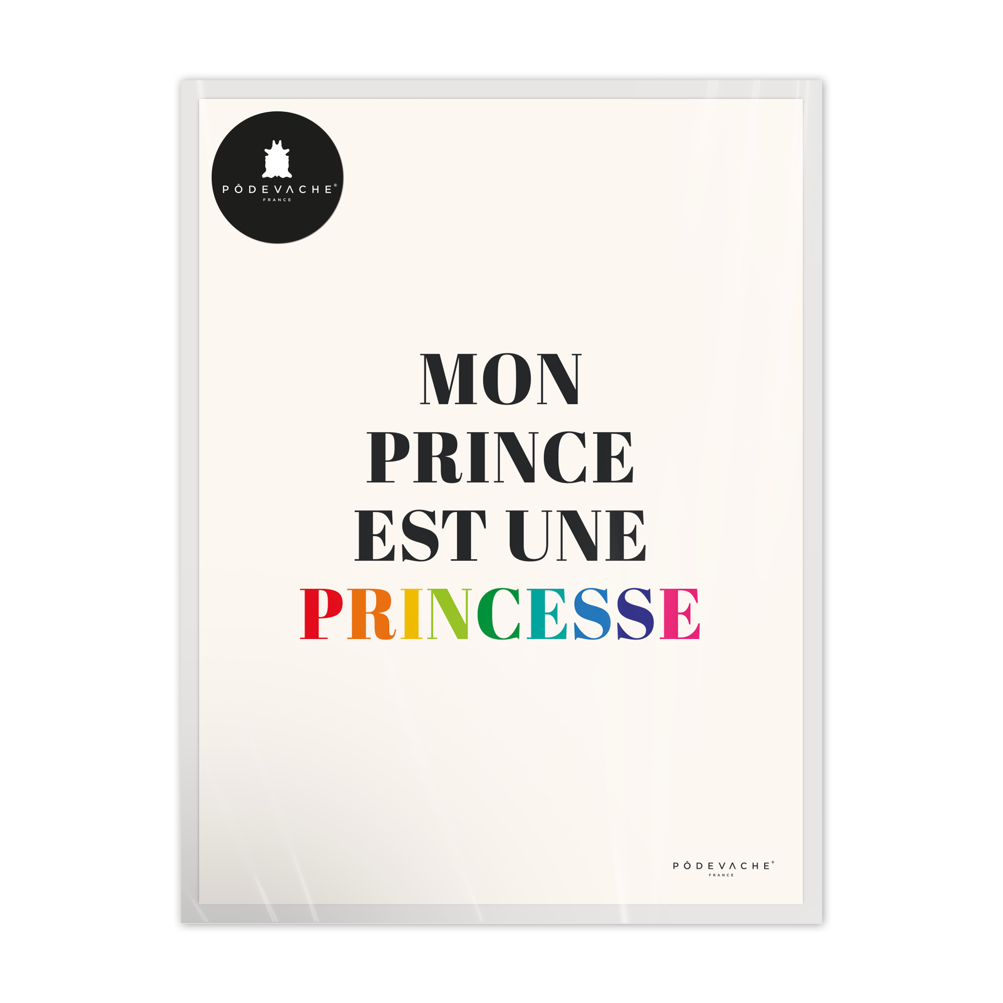 Affiche ou affiche encadrée Prince