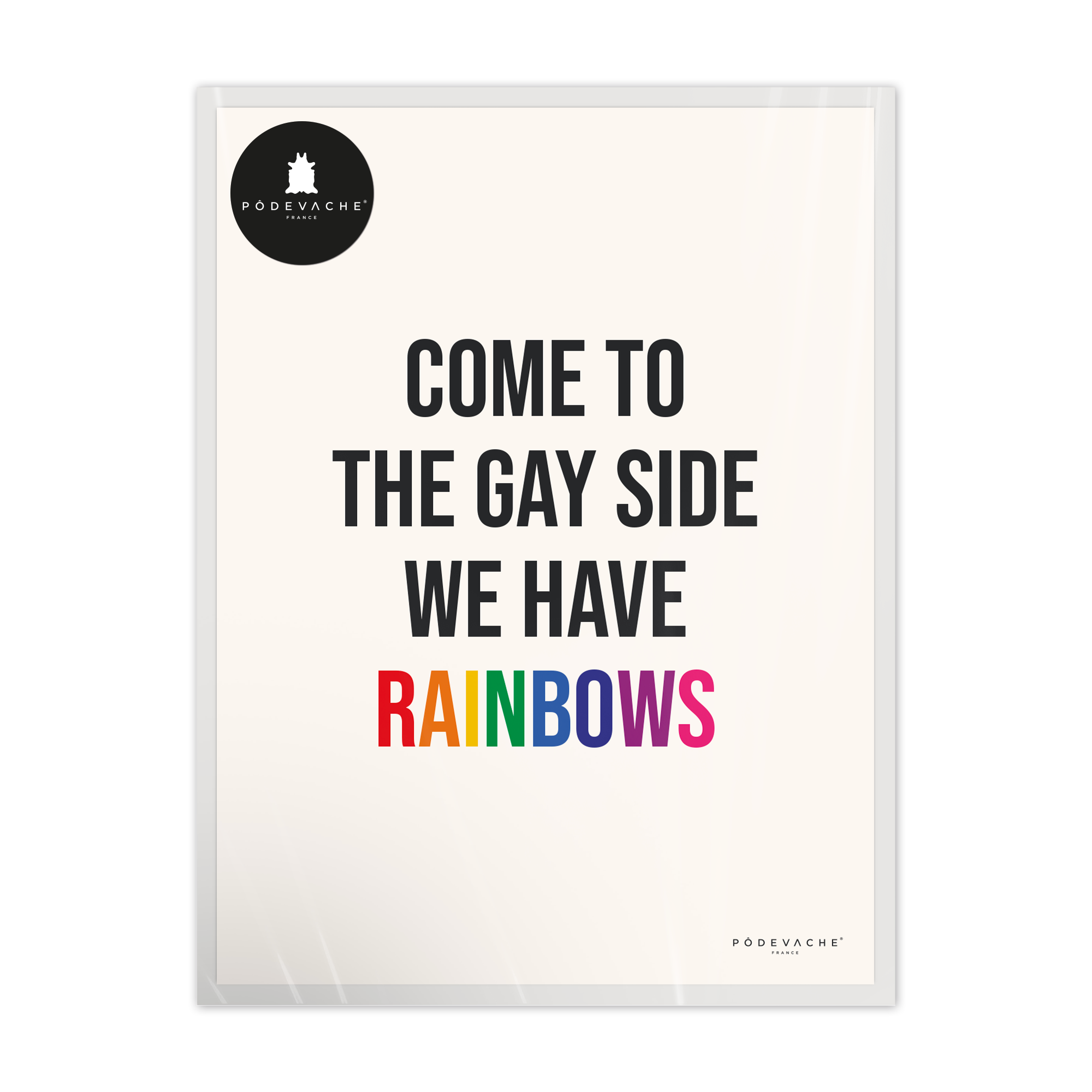 Affiche ou affiche encadrée Gay Side