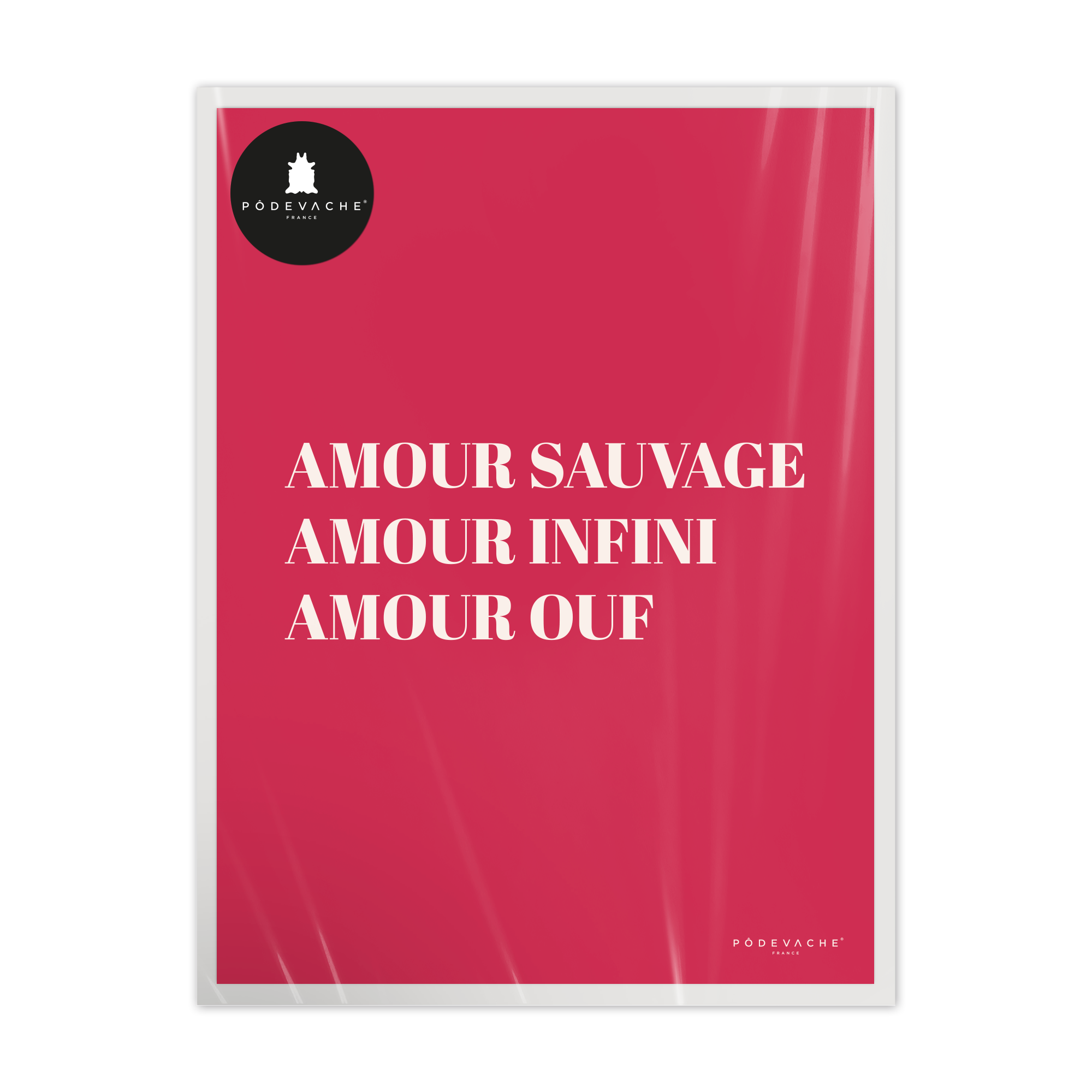 Affiche ou affiche encadrée Amour Sauvage