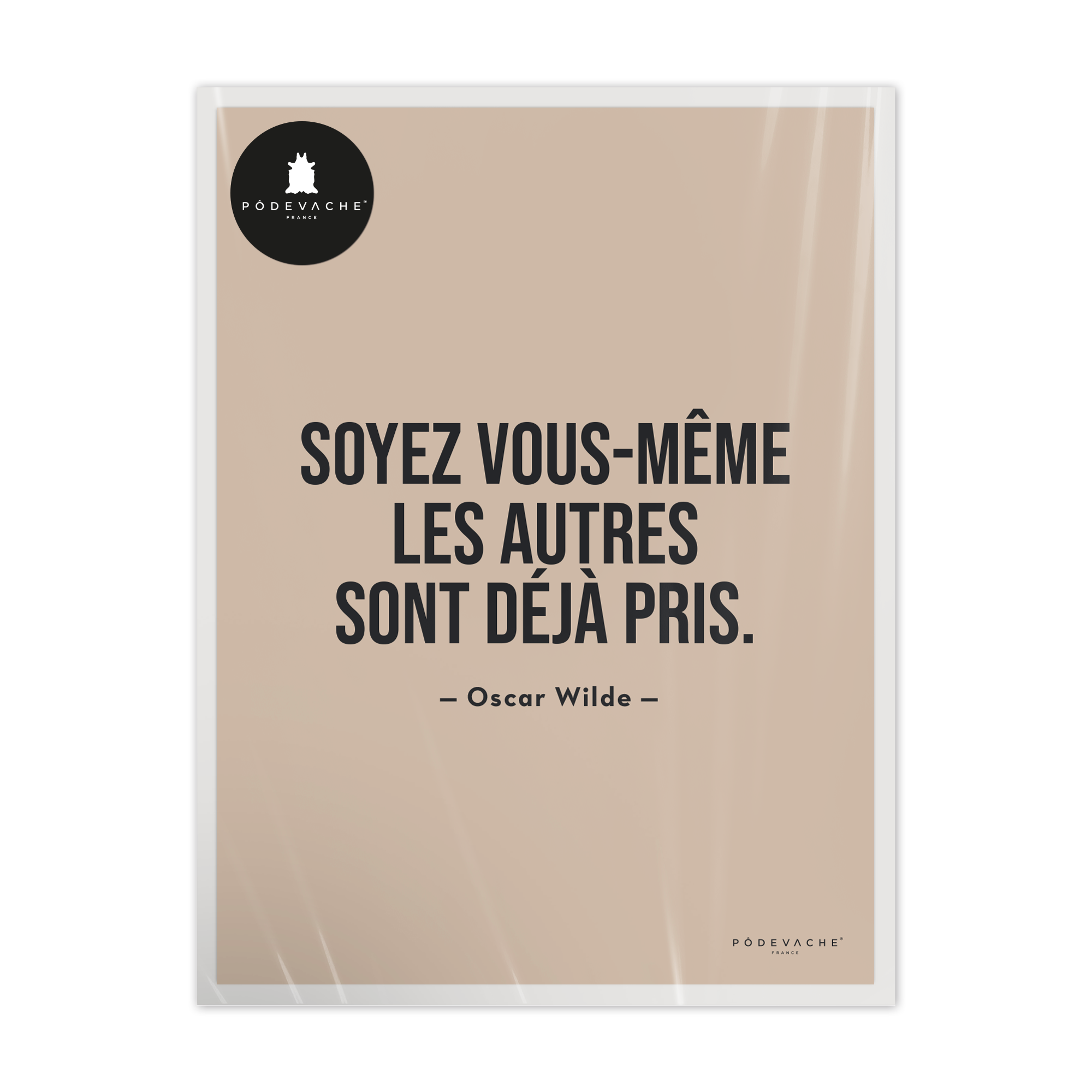 Affiche ou affiche encadrée Oscar Wilde