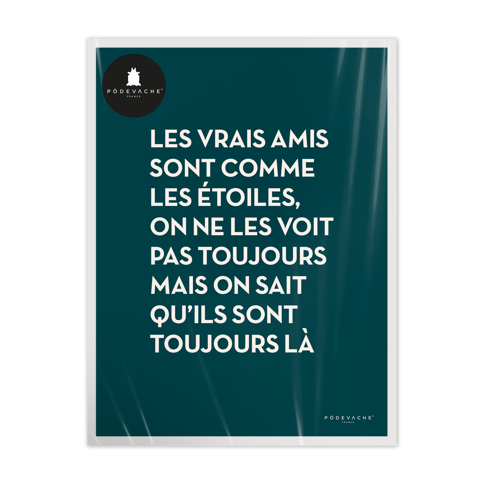 Affiche ou affiche encadrée Amis