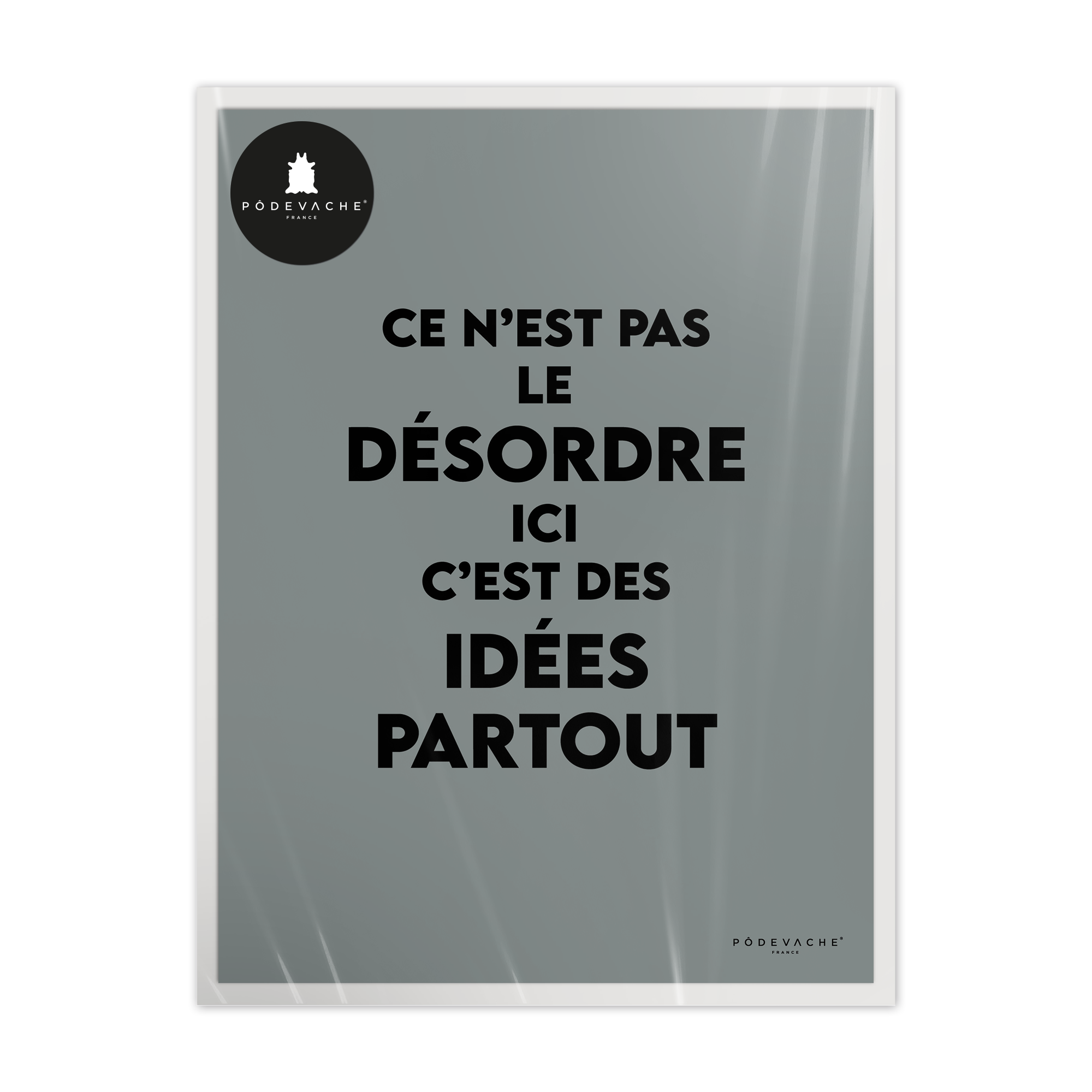 Affiche ou affiche encadrée Desordre