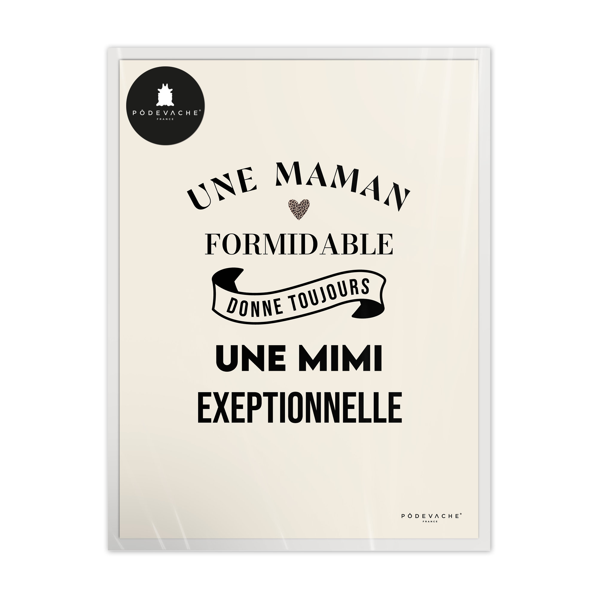 Affiche ou affiche encadrée Mimi Exceptionnelle