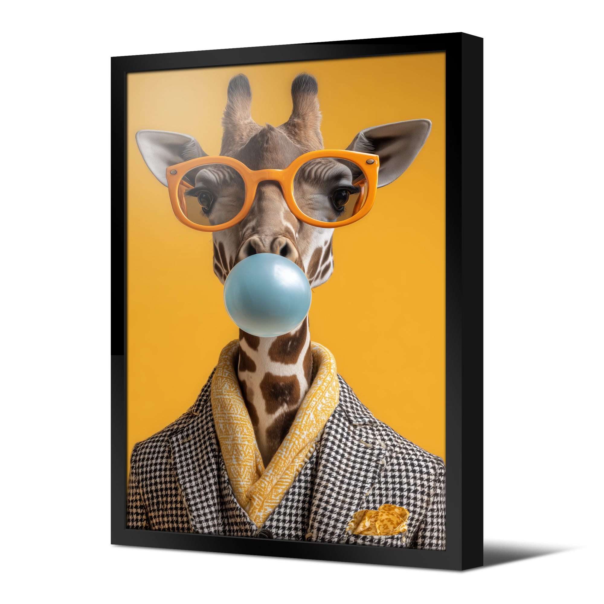 Tableau Néon Girafe