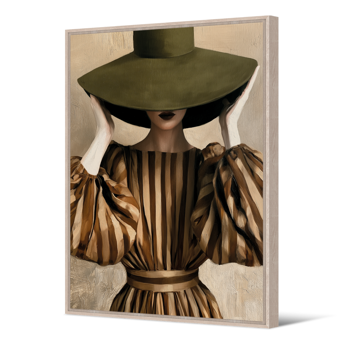Tableau Stripes Hat Woman