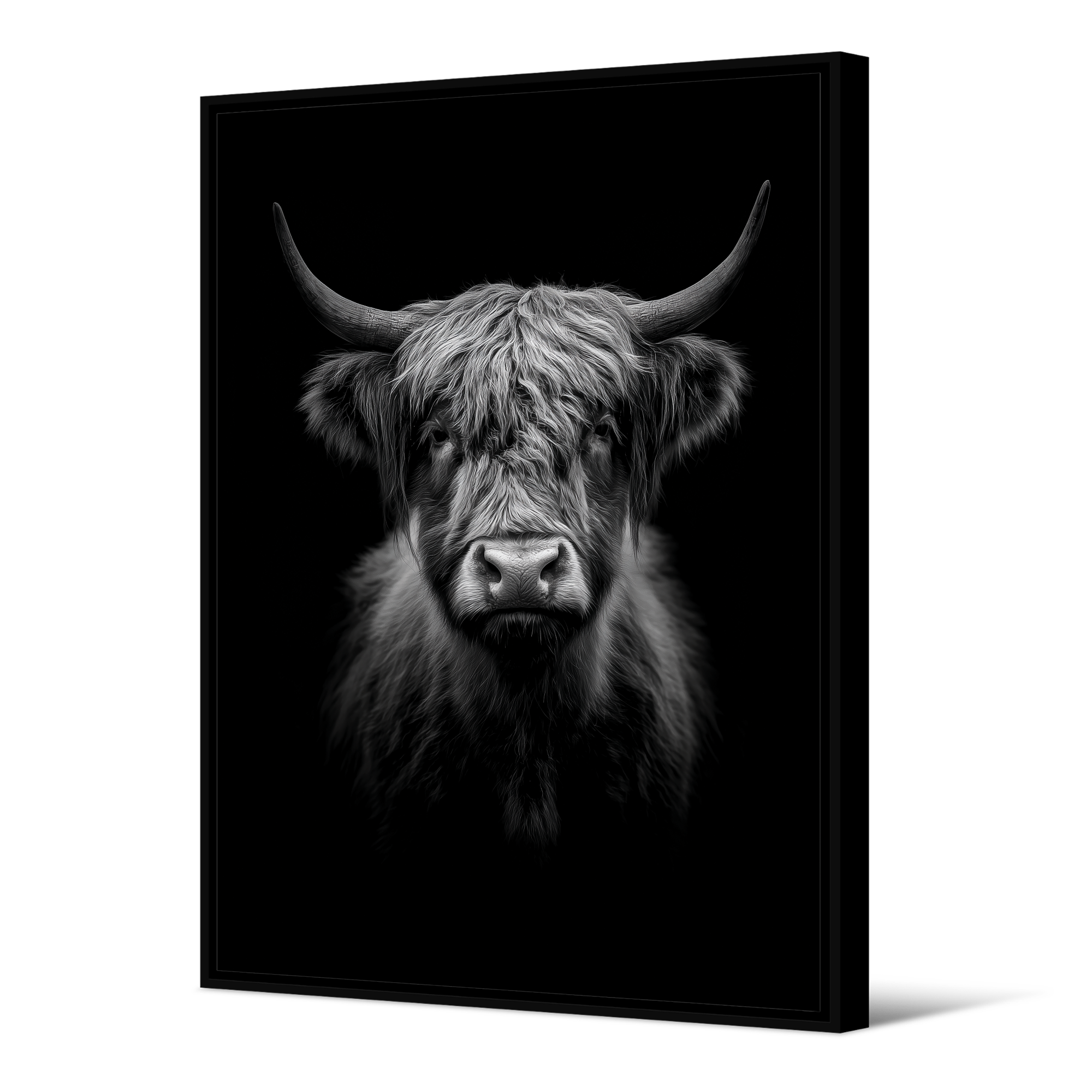 Tableau Fluffy Cow
