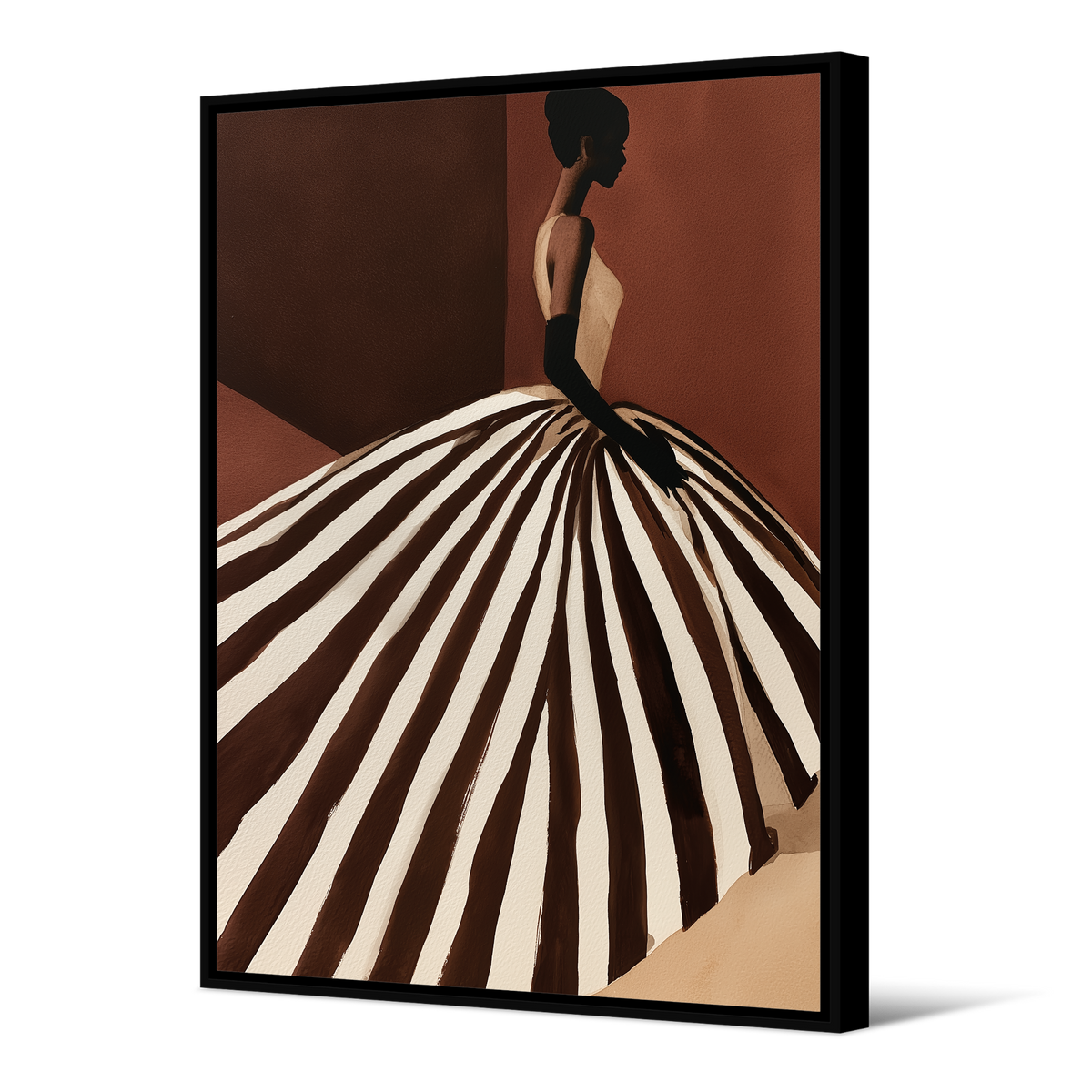 Tableau Stripes Woman Ii