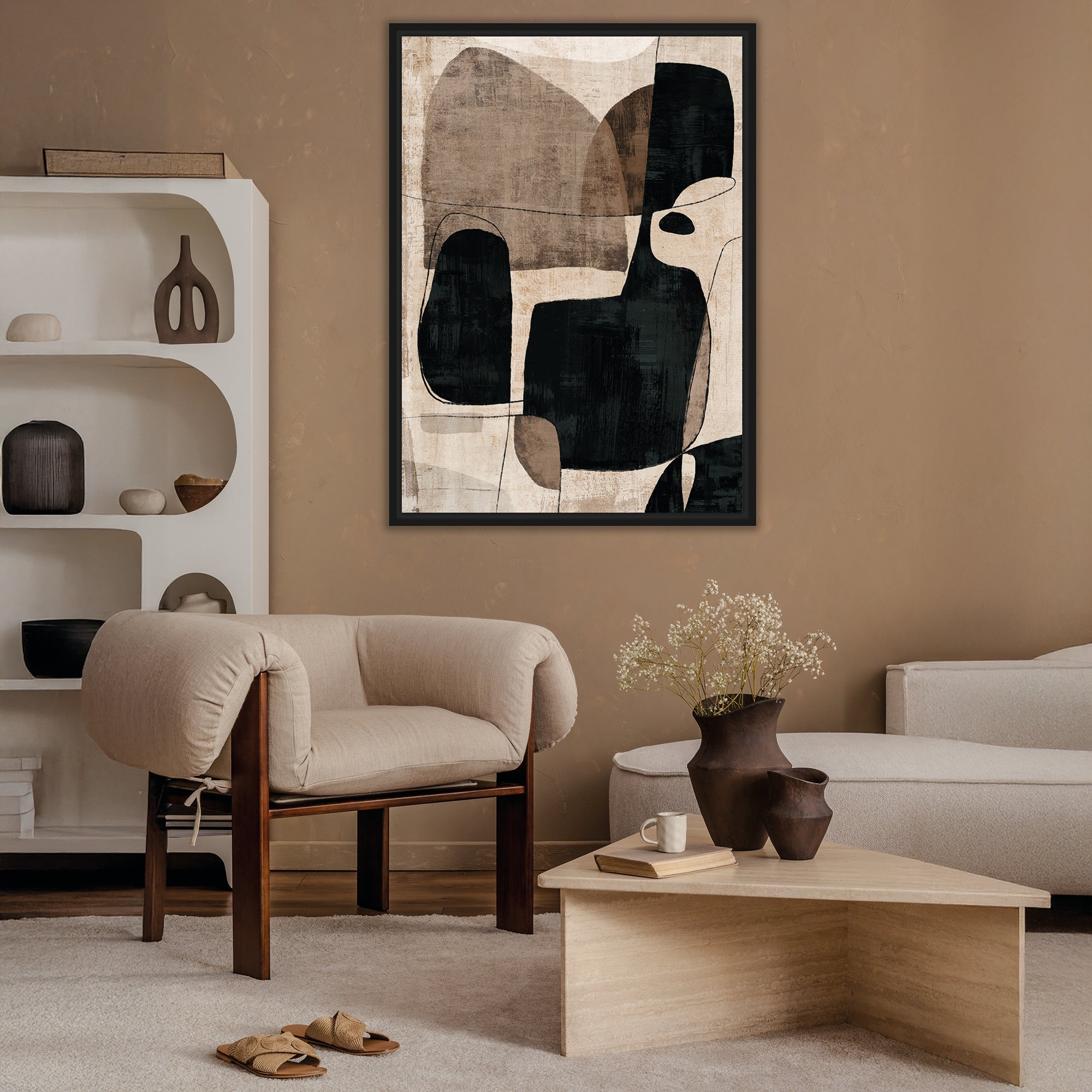 Tableau Abstrait Zao