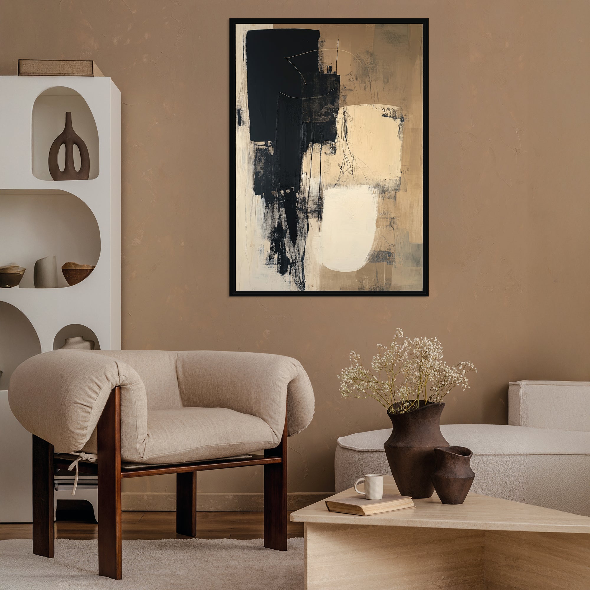 Tableau Abstrait Wou