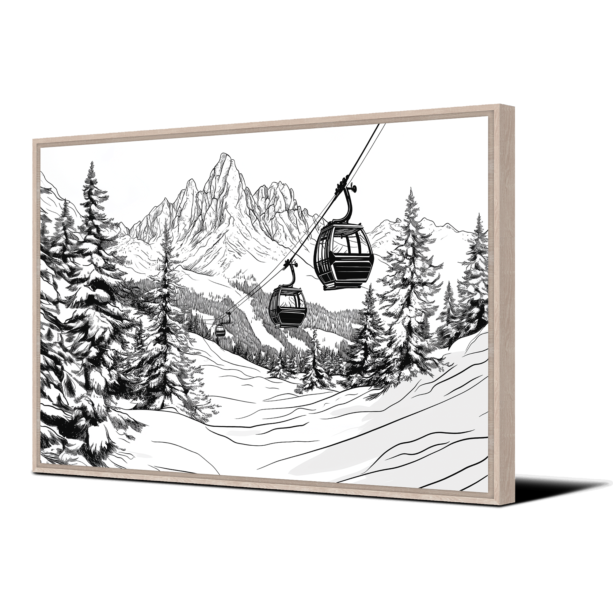 Band of Wolves Painting