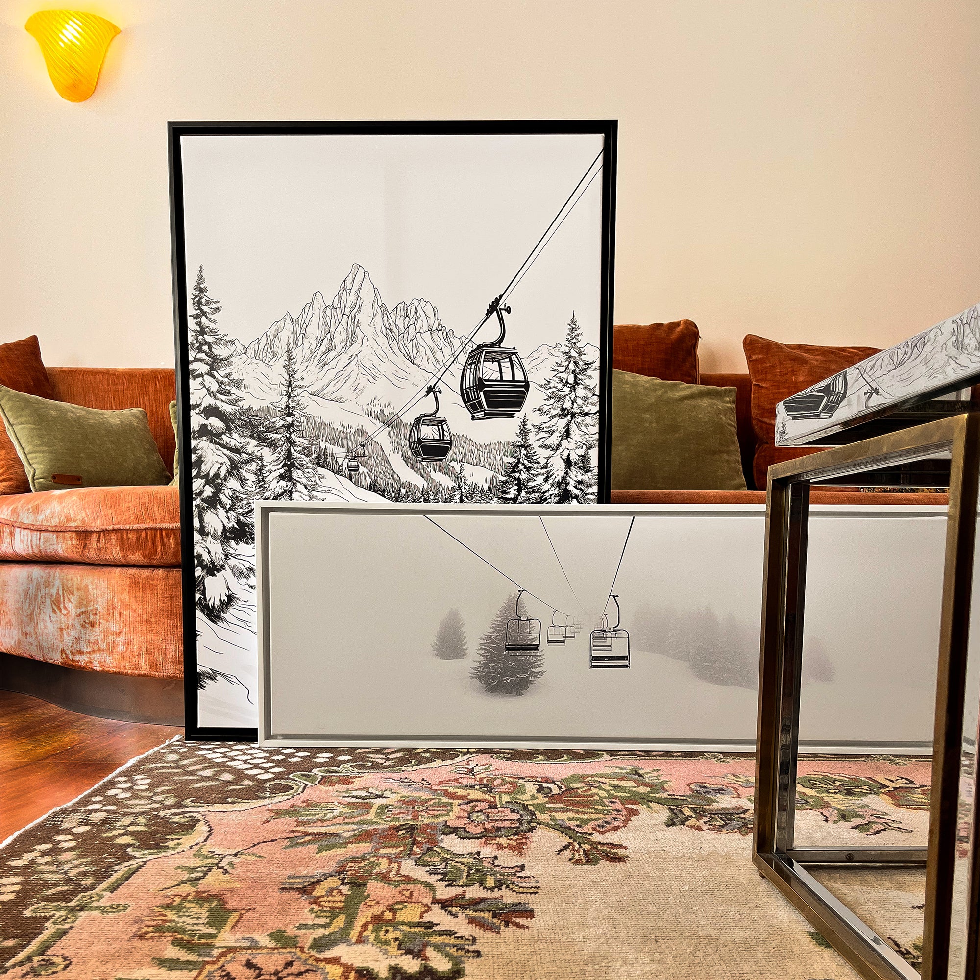 Tableau Montagne San Candido