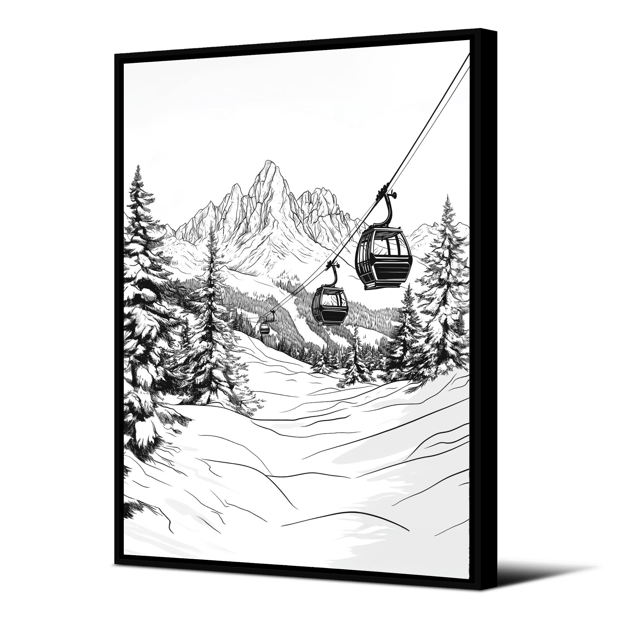 Tableau Montagne San Candido