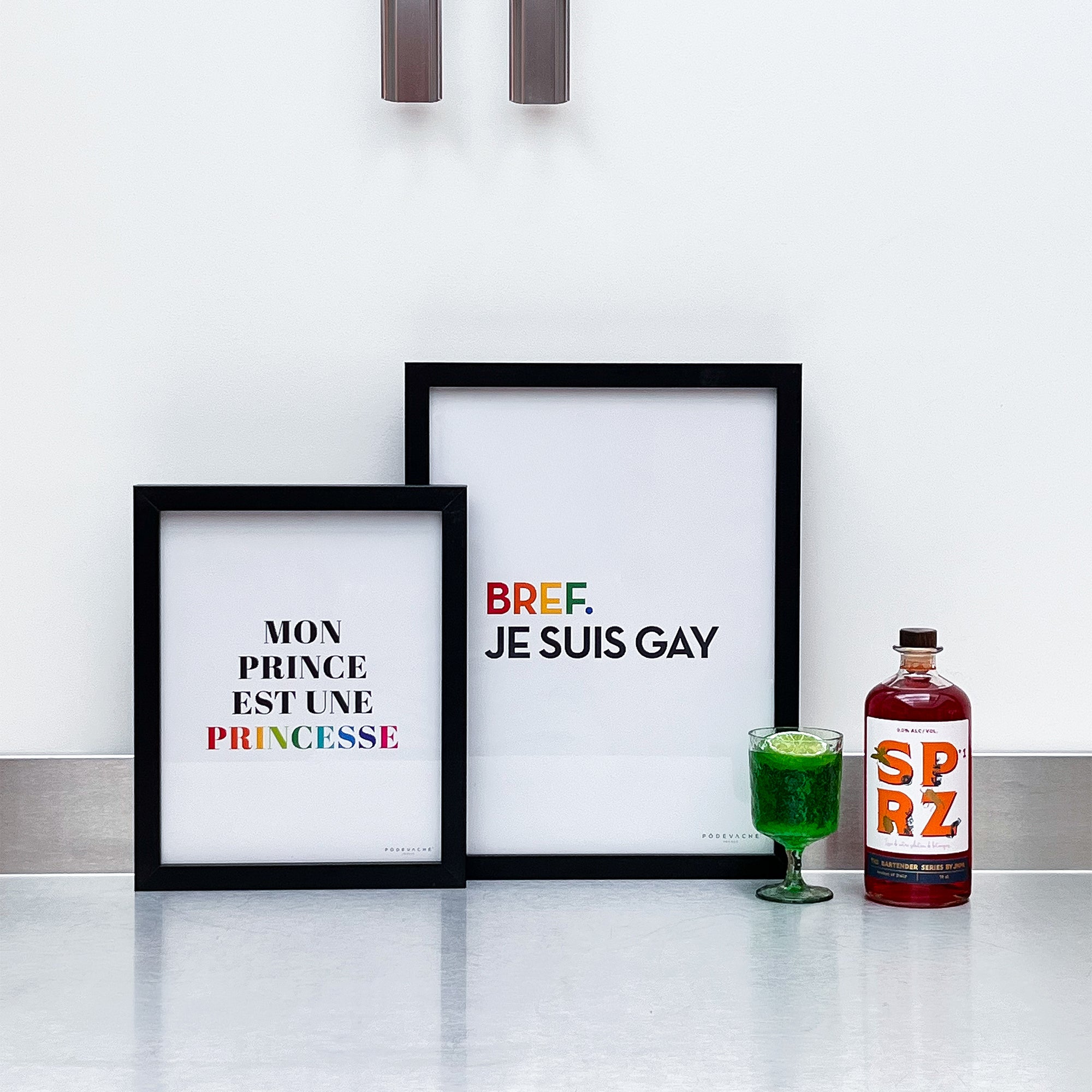 Affiche ou affiche encadrée Gay