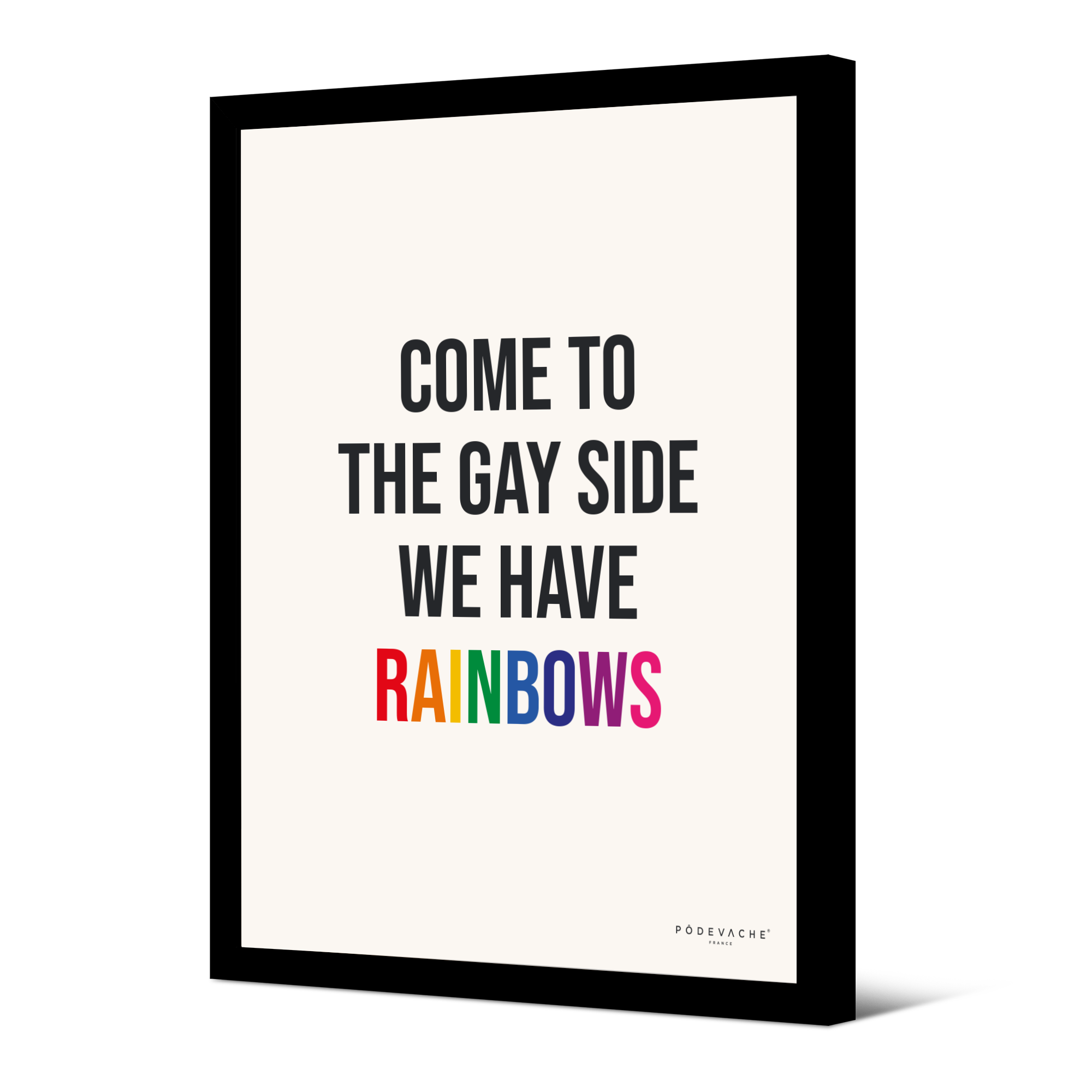 Affiche ou affiche encadrée Gay Side