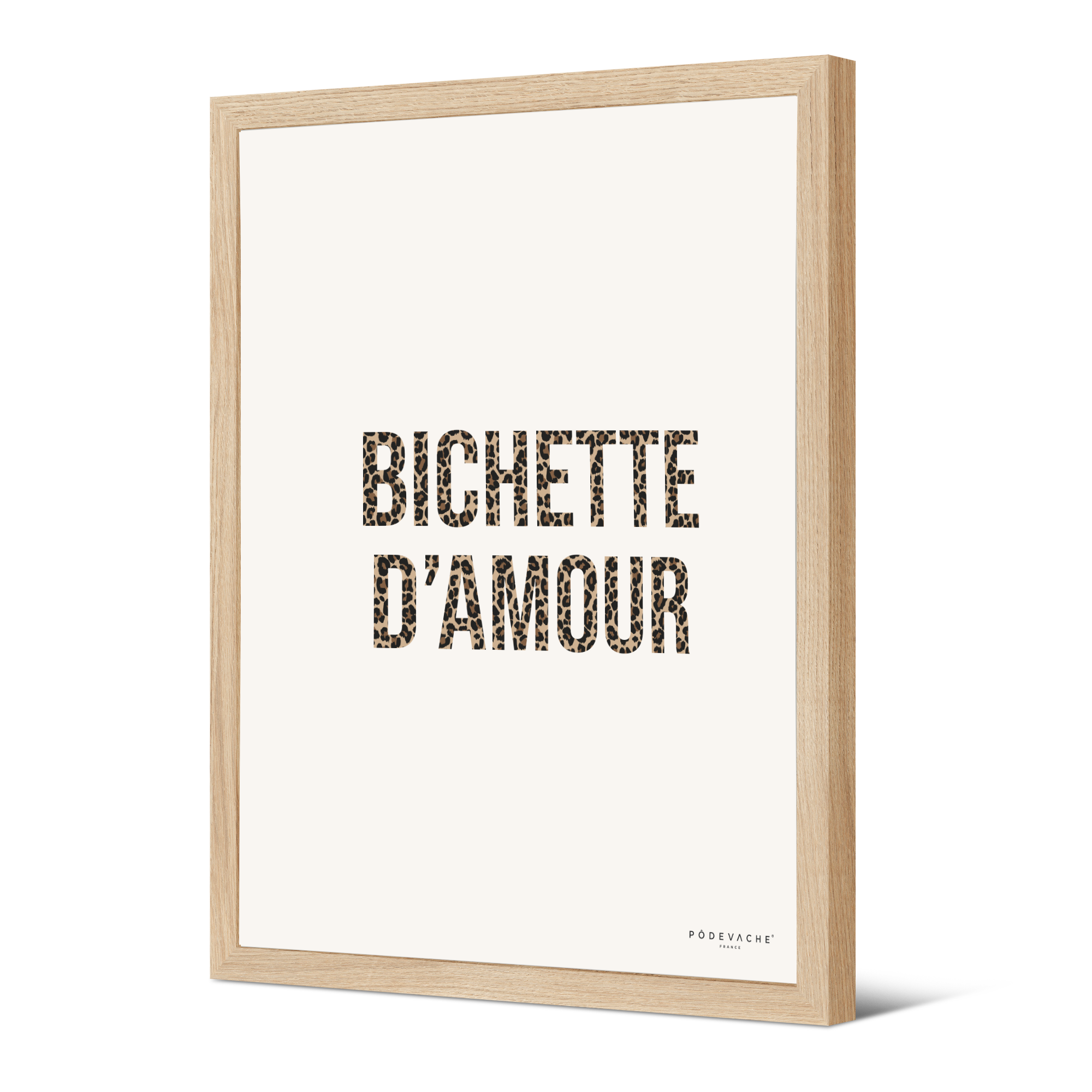 Affiche ou affiche encadrée Bichette