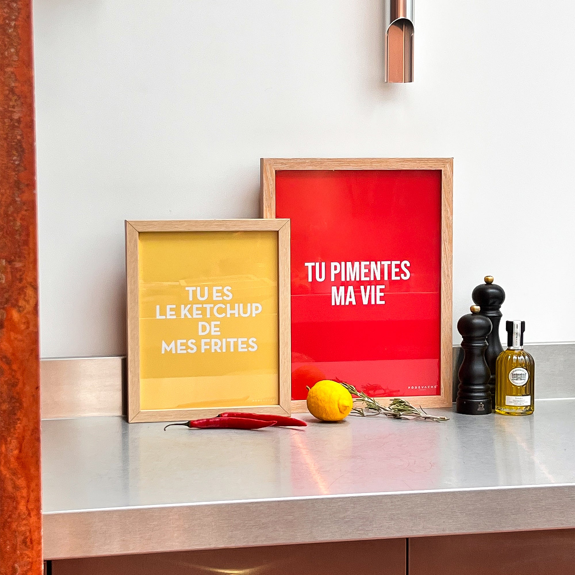 Affiche ou affiche encadrée Piment