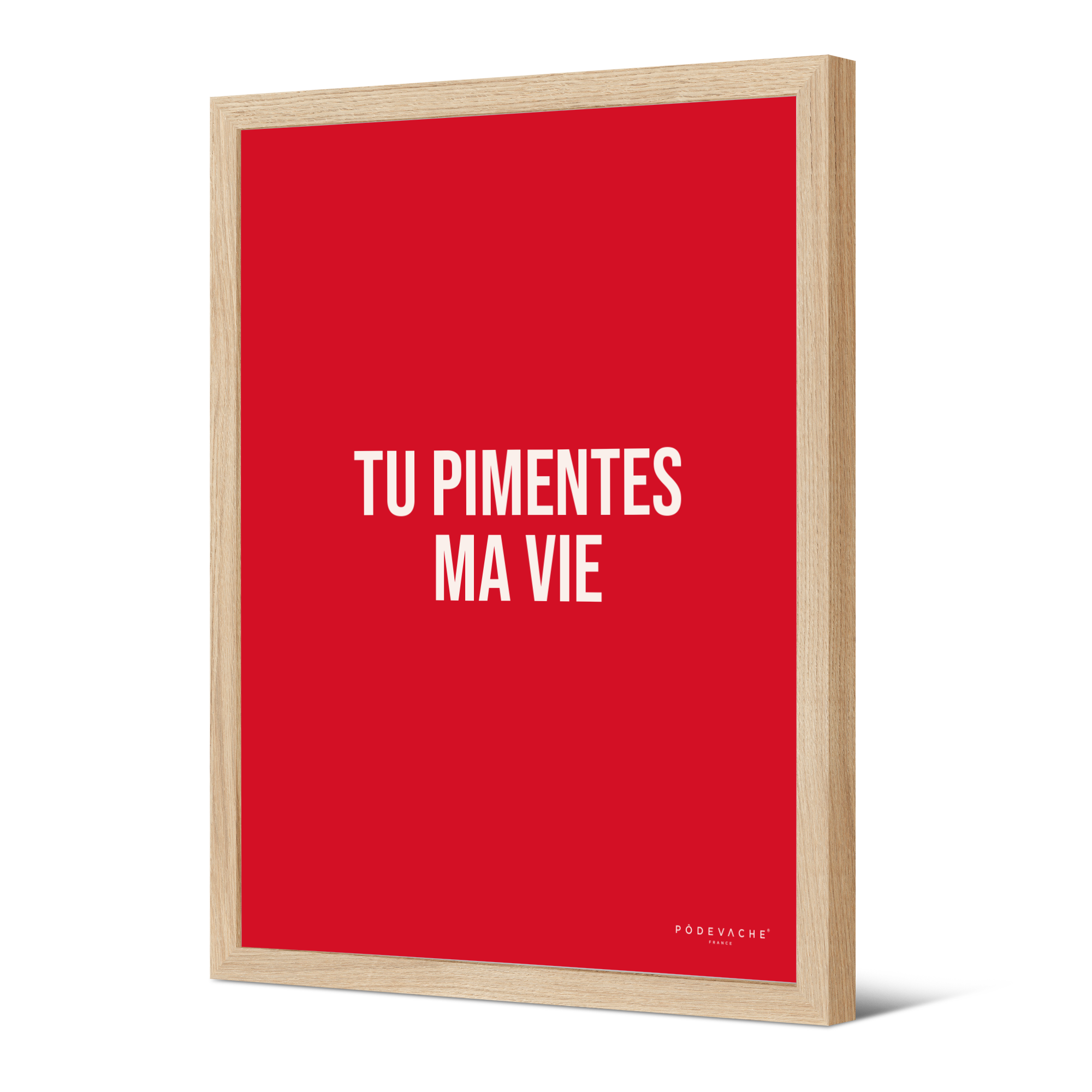 Affiche ou affiche encadrée Piment