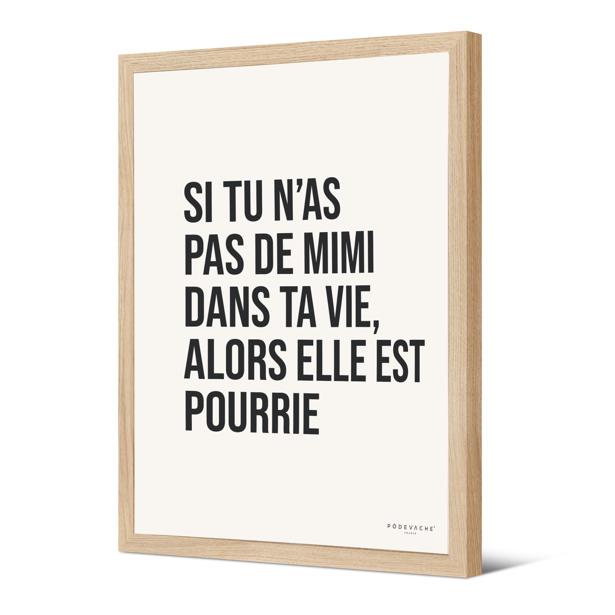 Affiche ou affiche encadrée Mimi