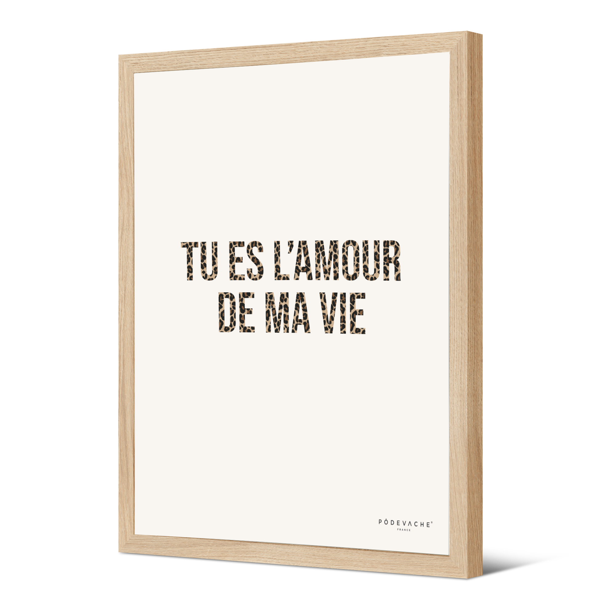 Affiche ou affiche encadrée Amour de ma vie