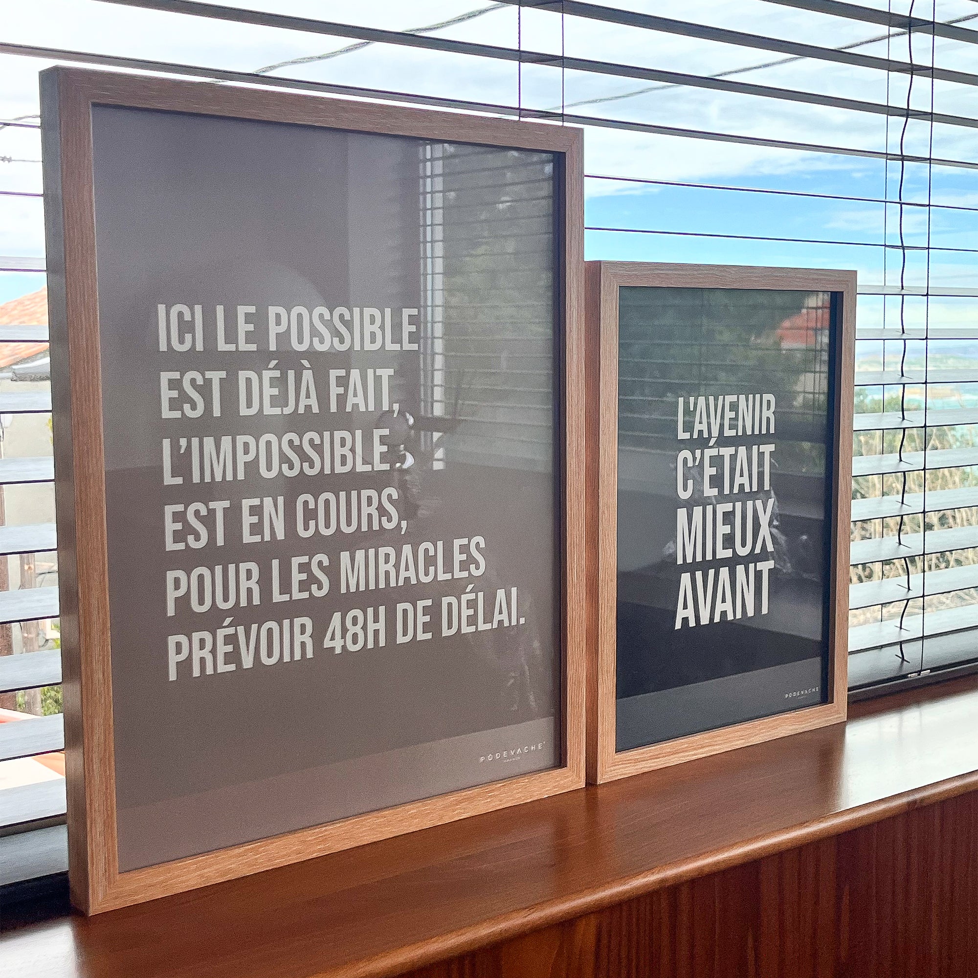 Affiche ou affiche encadrée Miracles