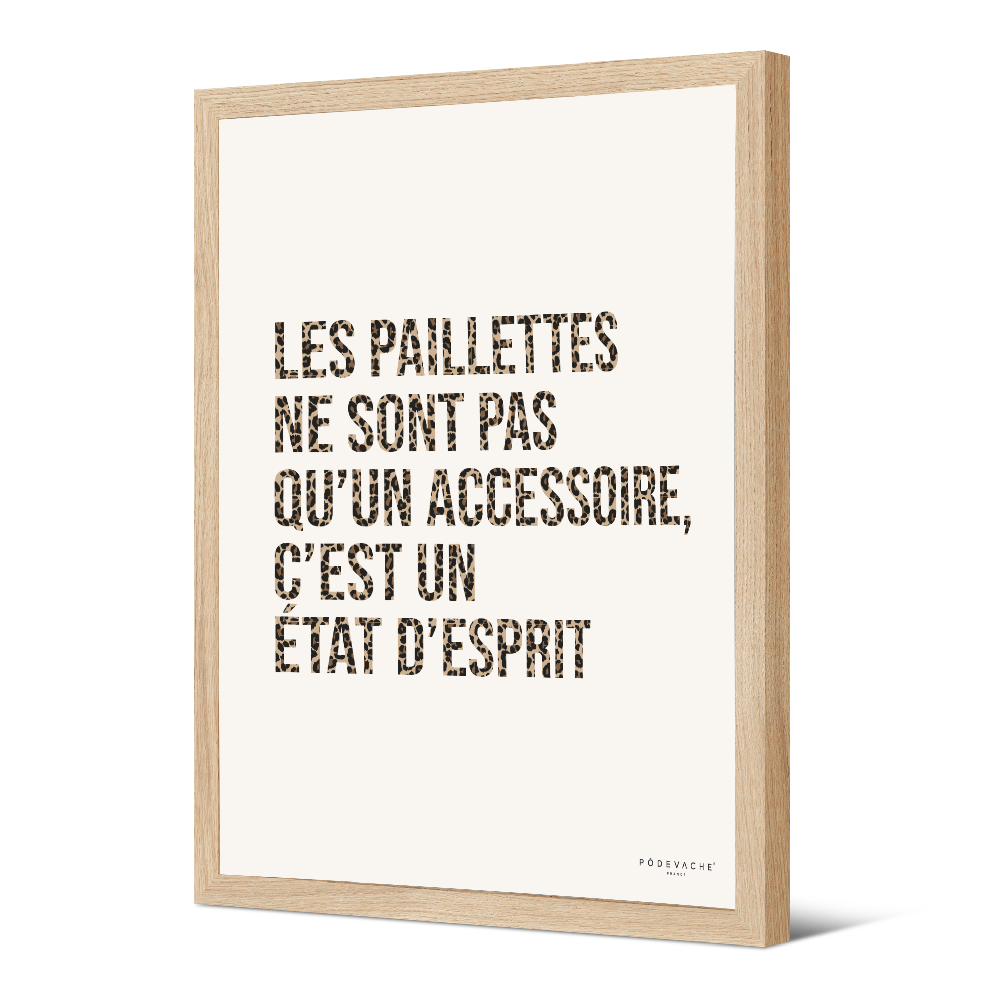 Affiche ou affiche encadrée Paillettes