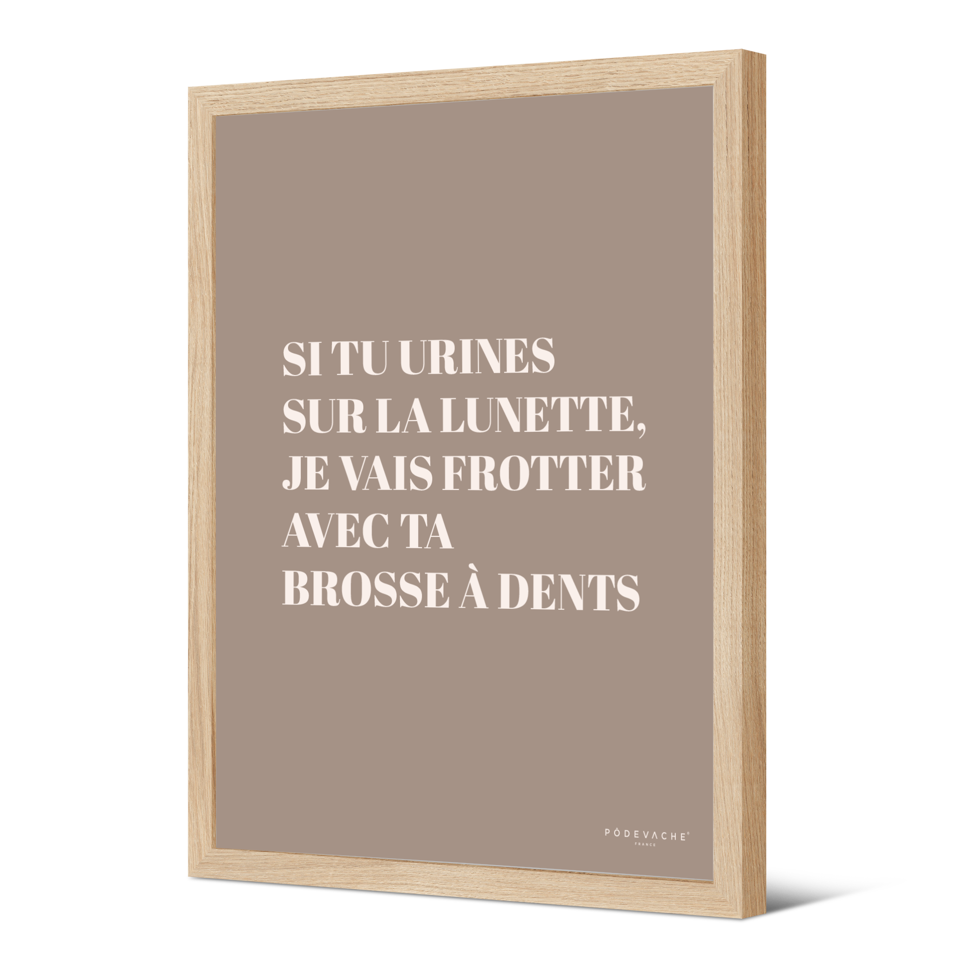 Affiche ou affiche encadrée Urine