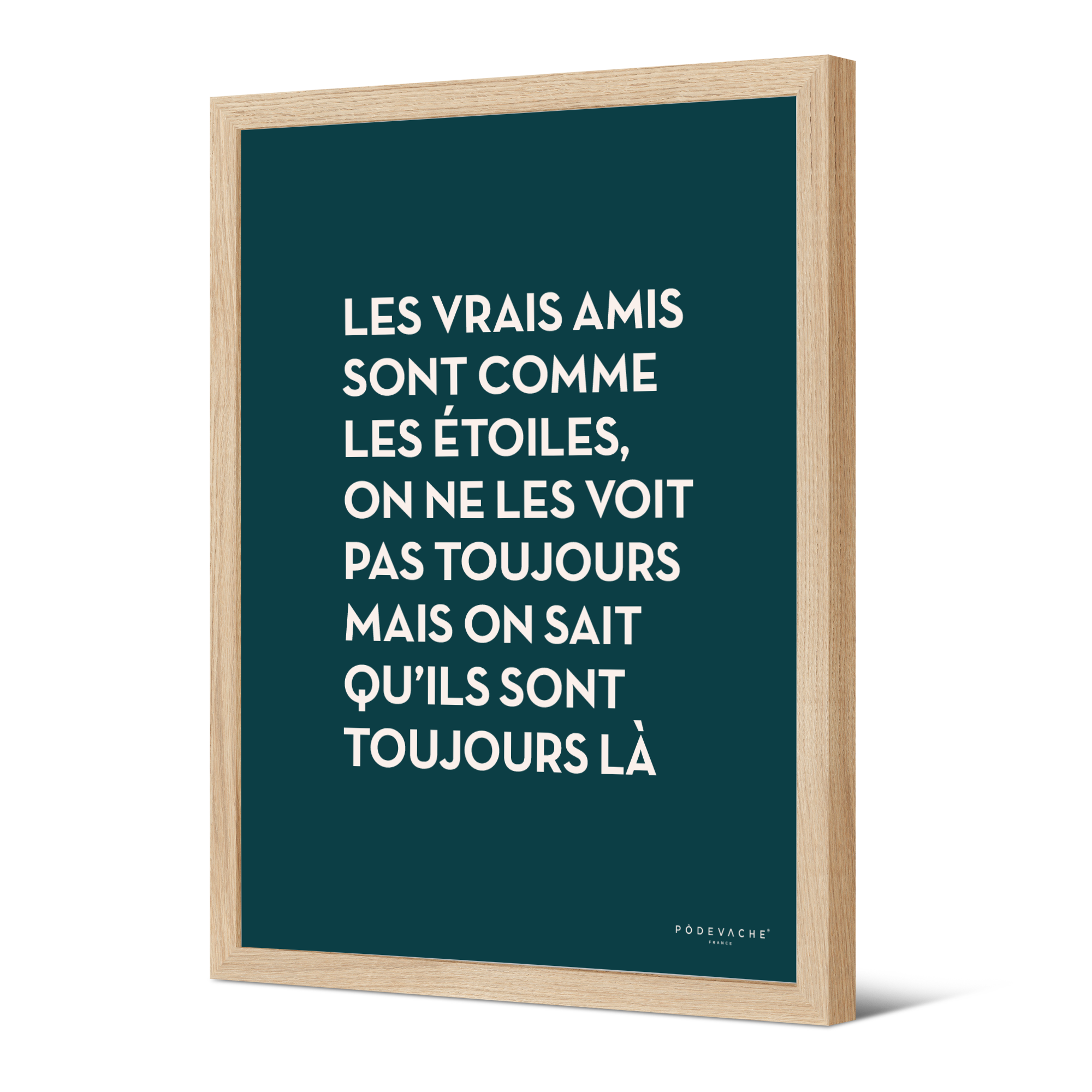 Affiche ou affiche encadrée Amis