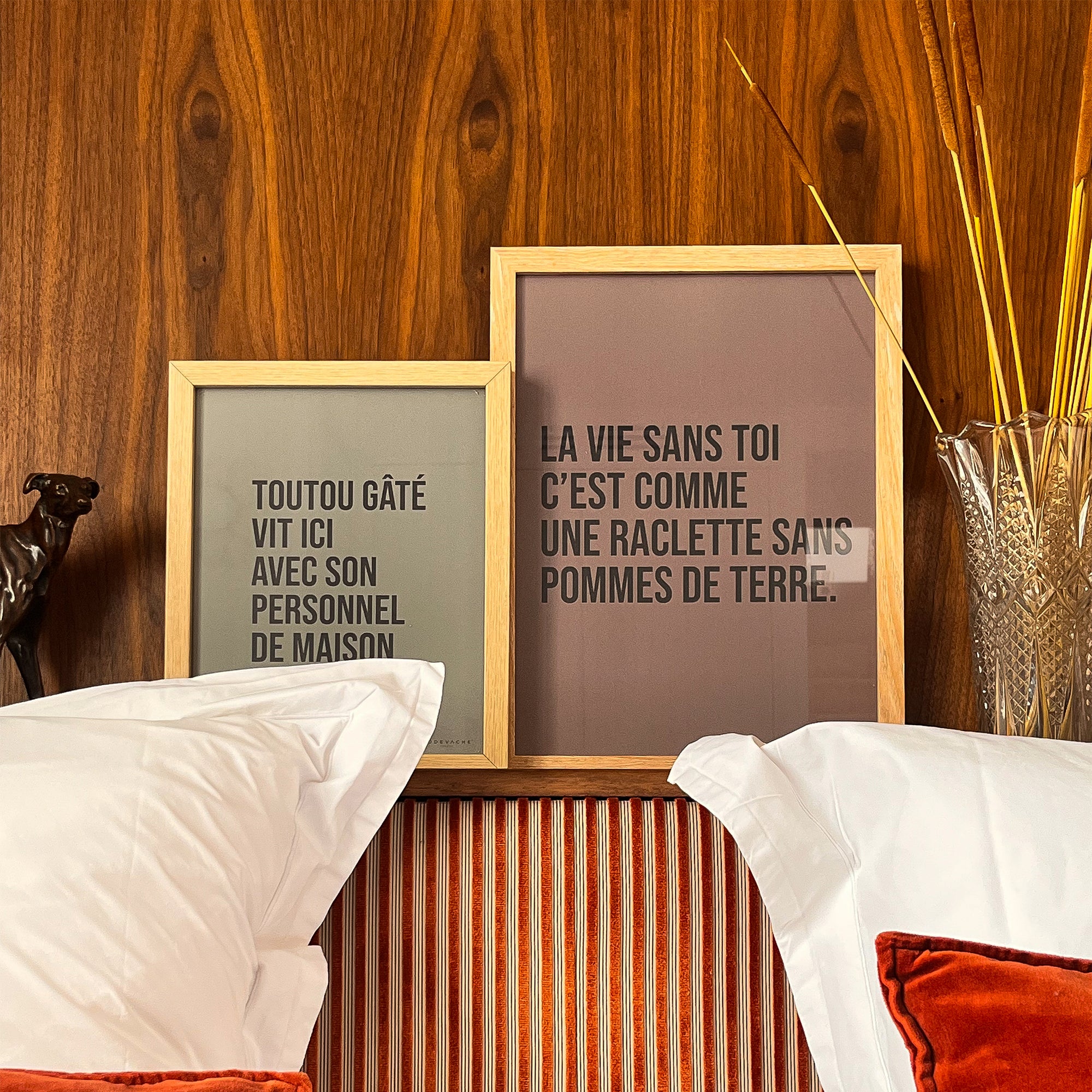 Affiche ou affiche encadrée Toutou