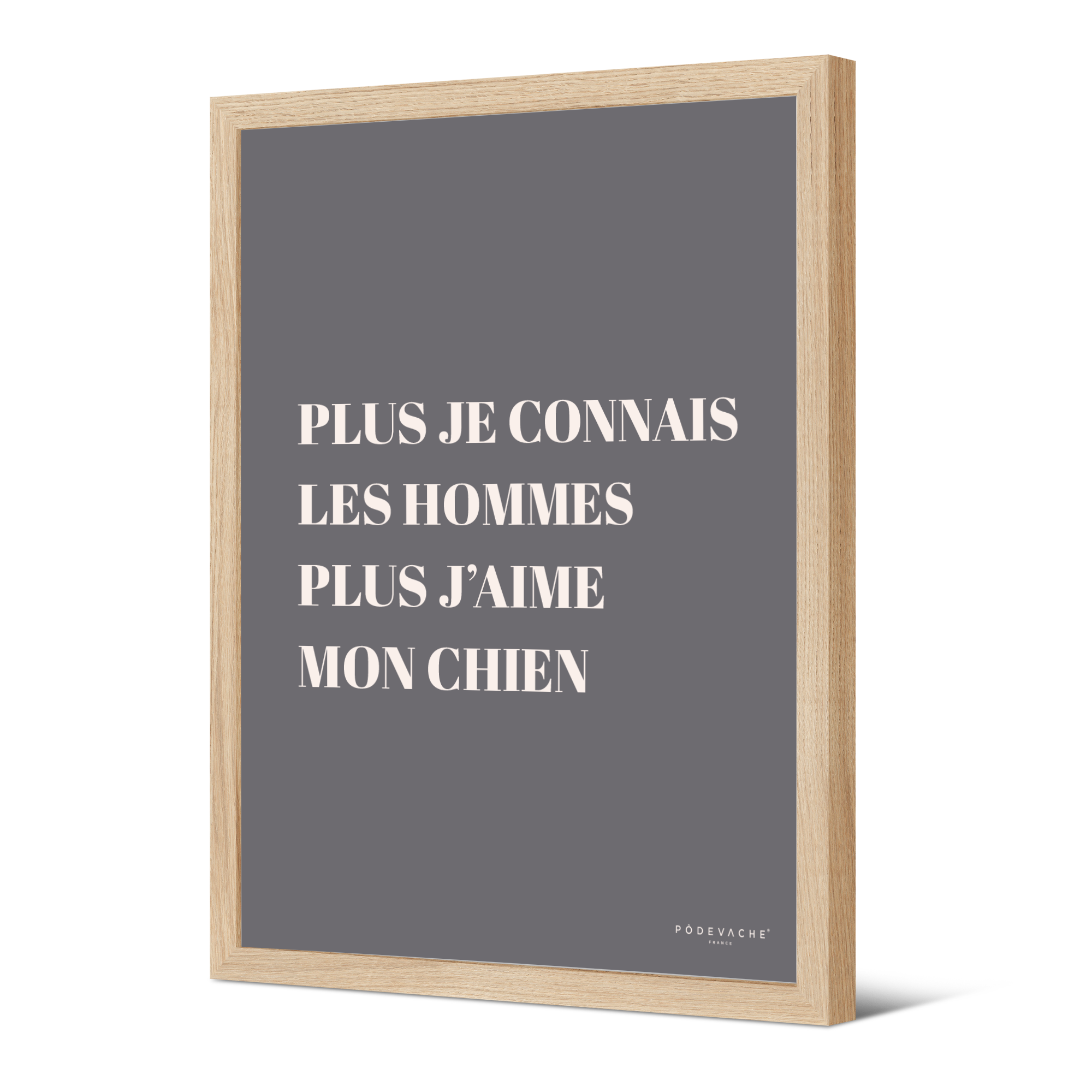 Affiche ou affiche encadrée Chien