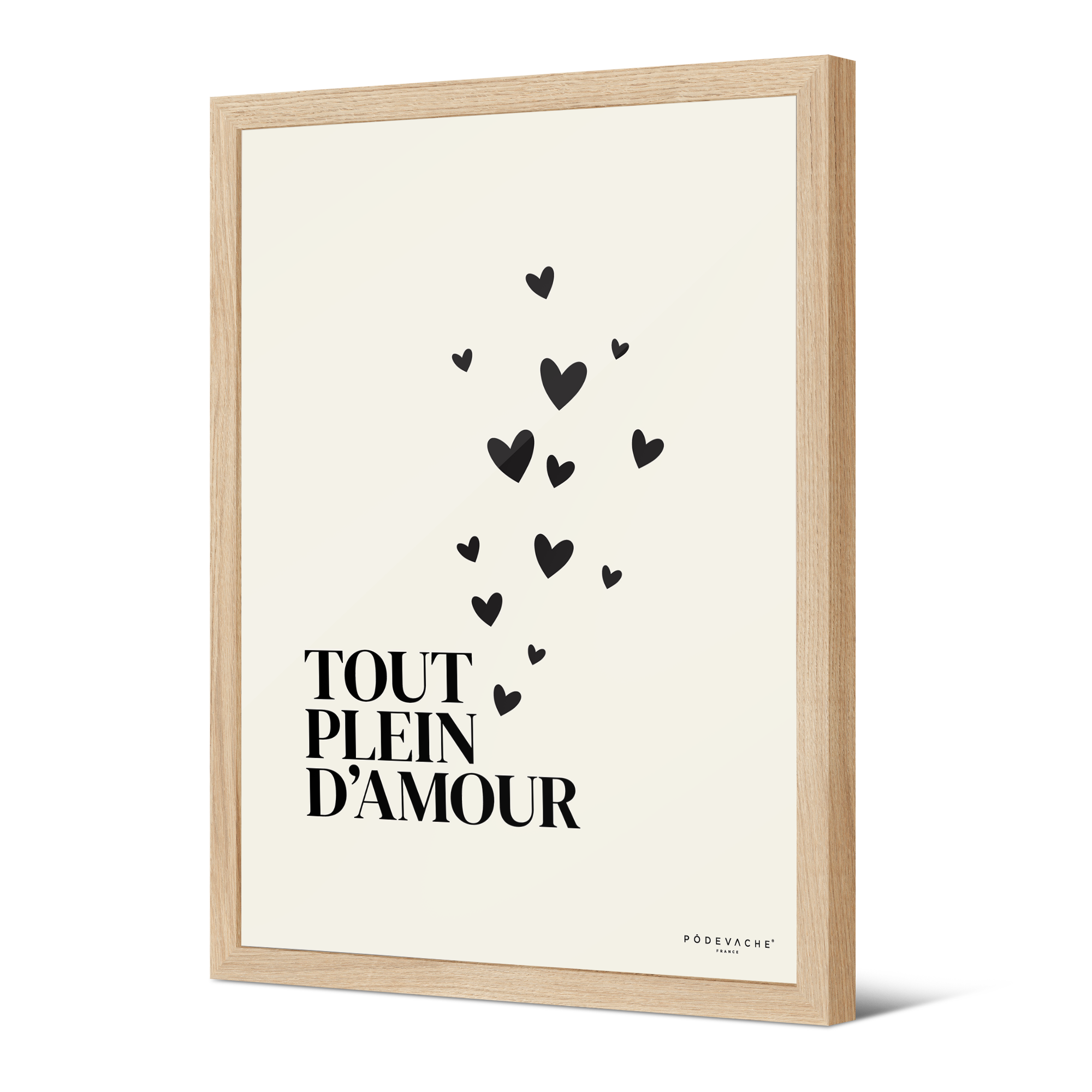 Affiche ou affiche encadrée Plein d'Amour
