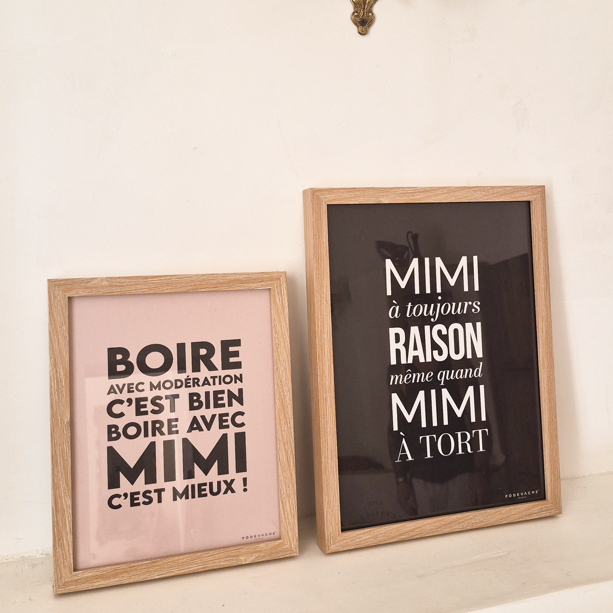 Affiche ou affiche encadrée Mimi Raison