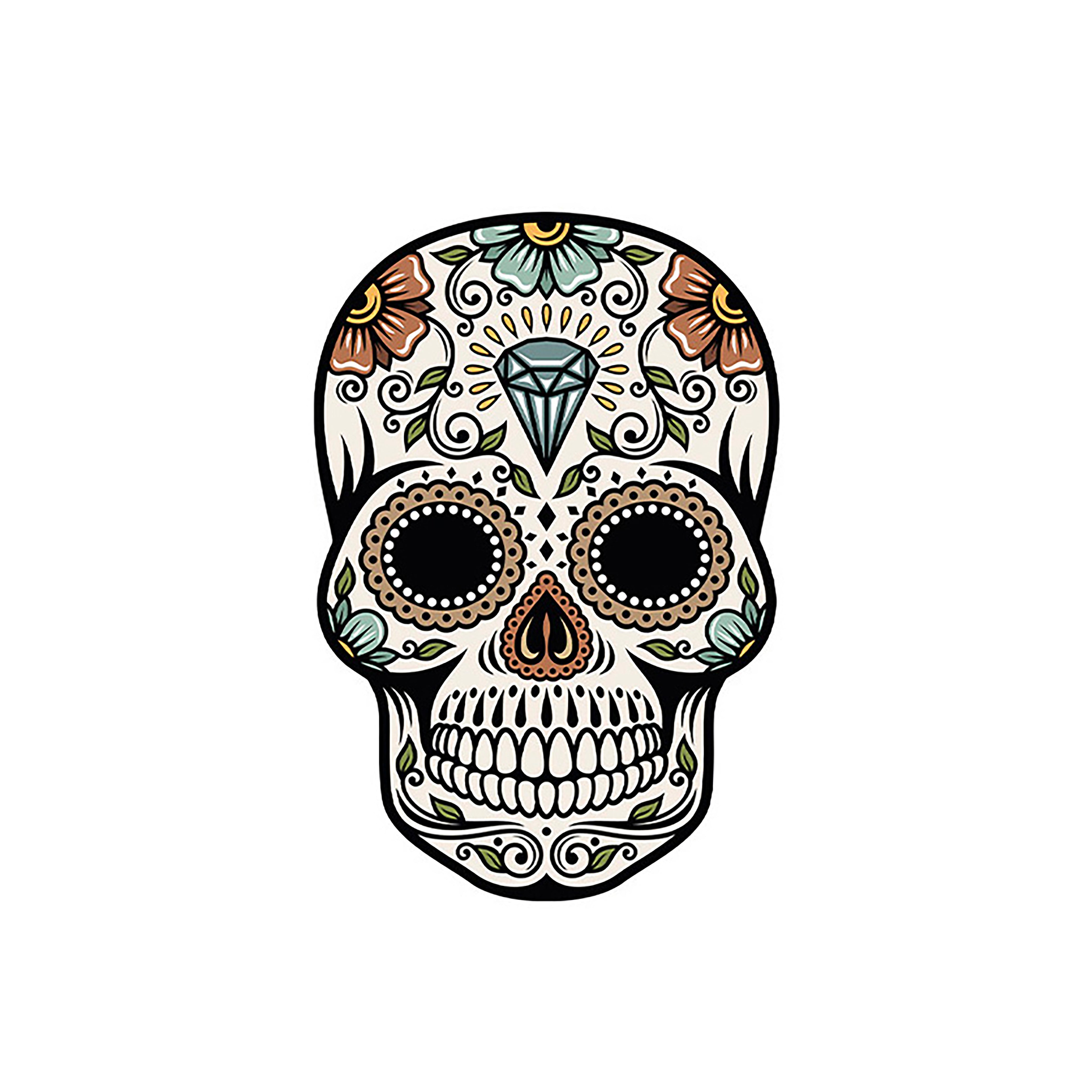 Lot de 6 dessous de verre vinyle Chaides