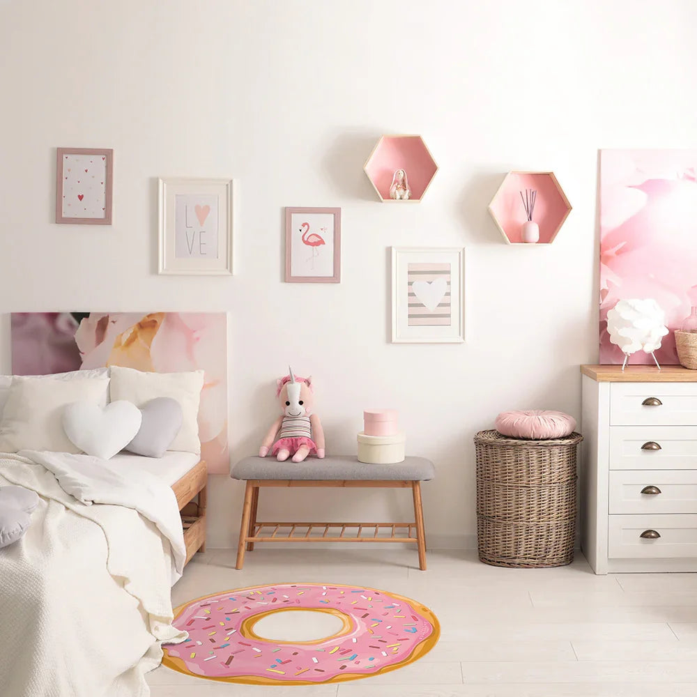 Tapis vinyle Donut - Enfants