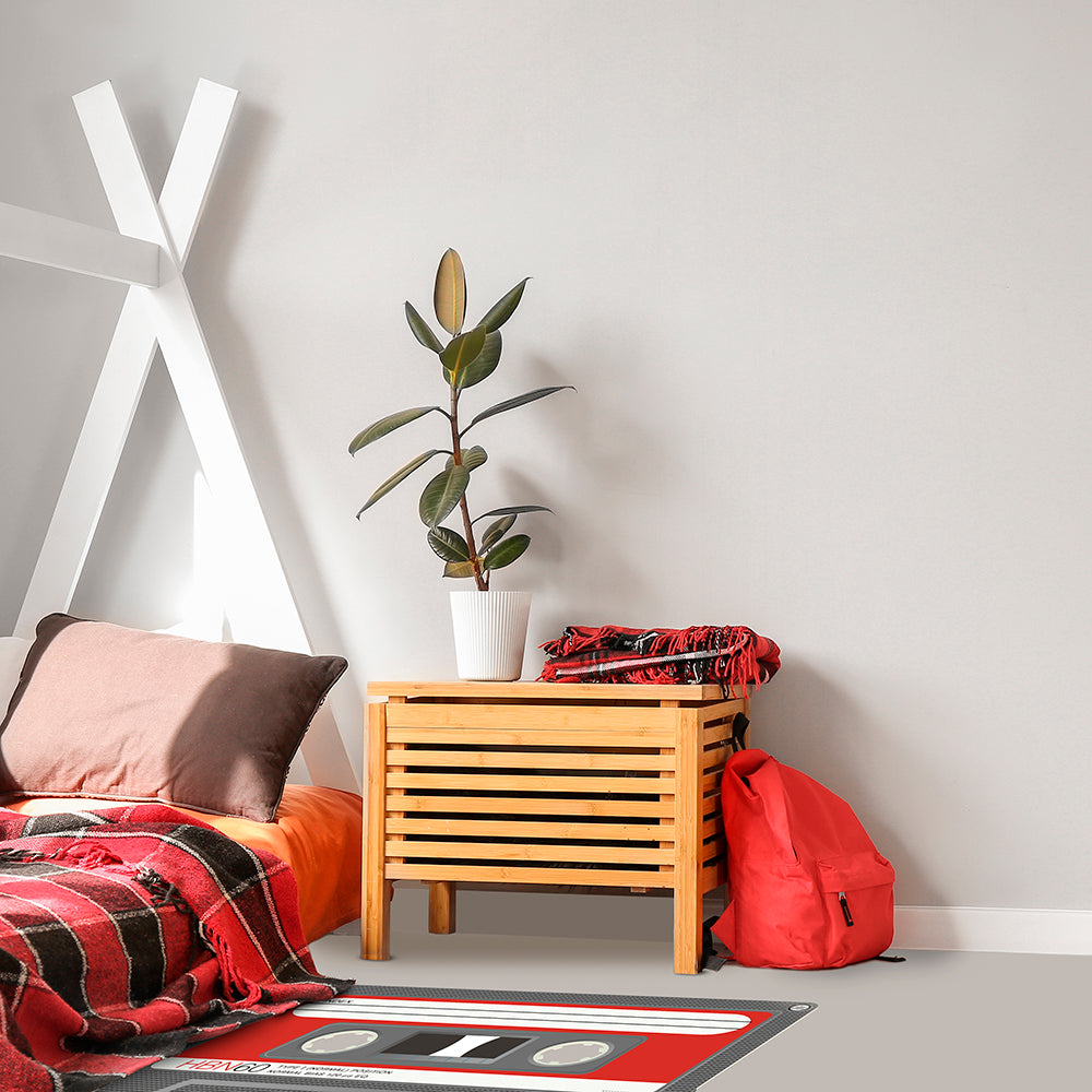 Tape Rose vinyl rug - Kids