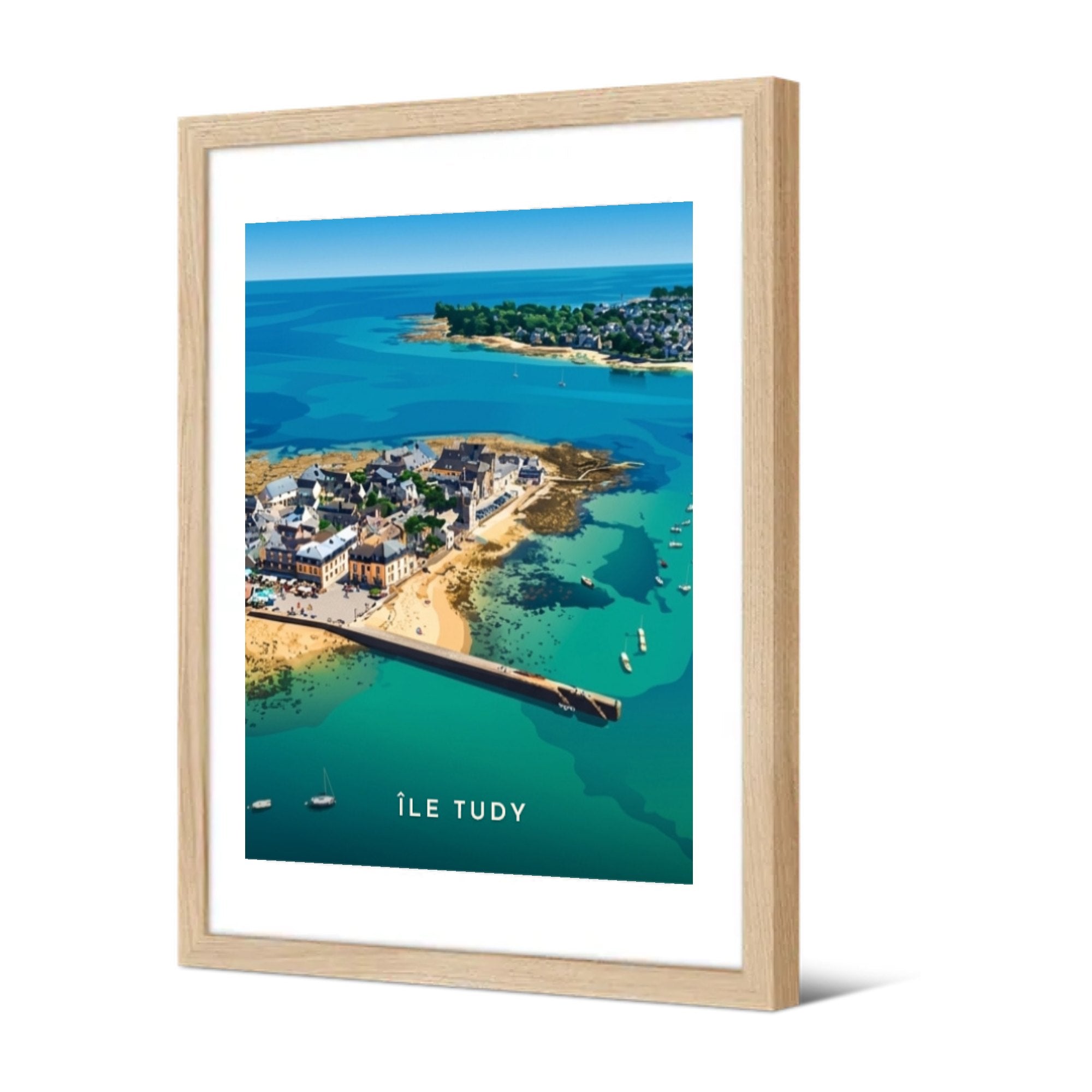 La pointe — Pôdevache, encadrée, vue de trois quarts