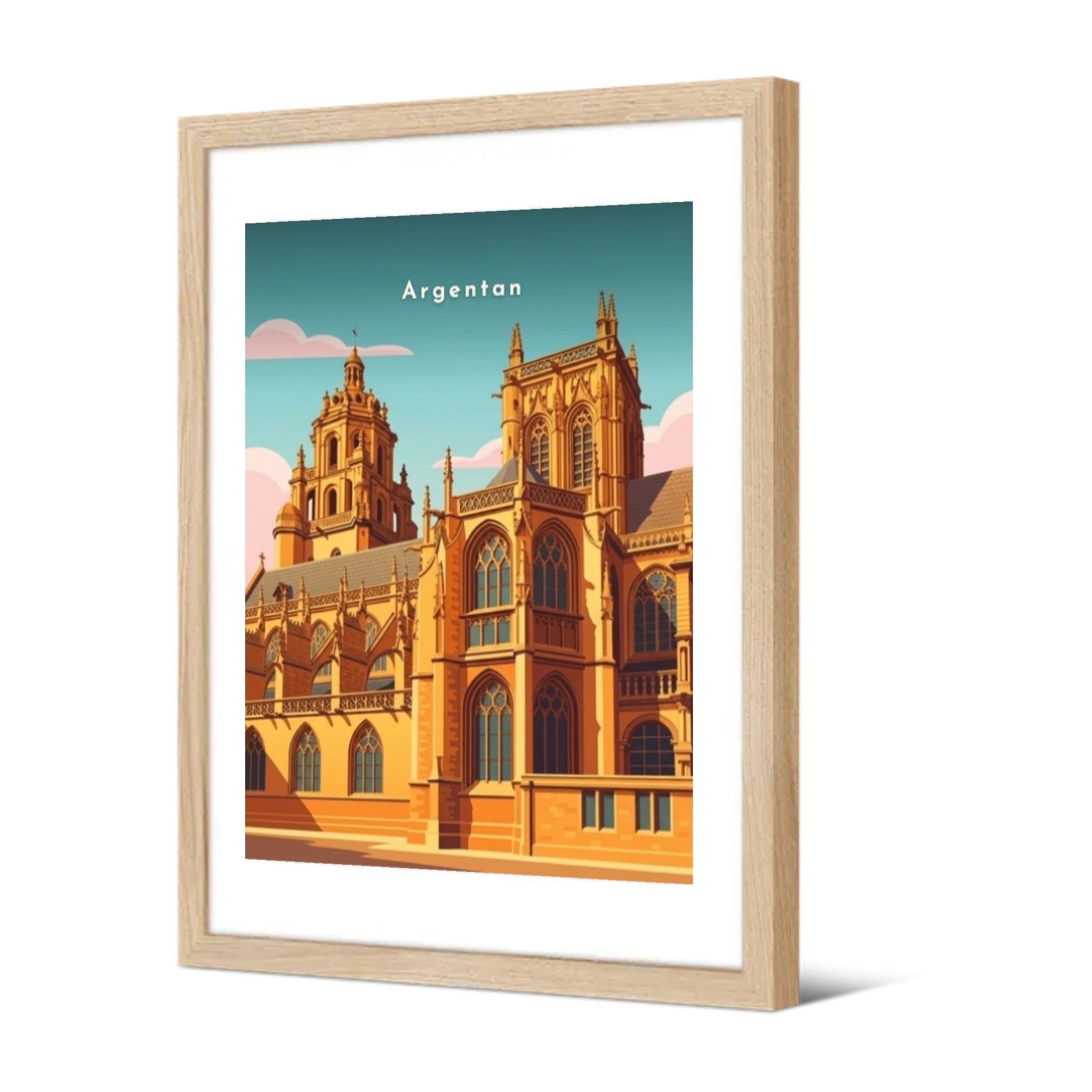 Église Saint-Germain — Pôdevache, encadrée, vue de trois quarts