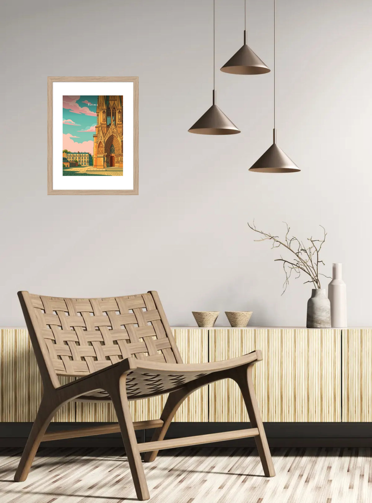 Les portails sculptés de Notre-Dame — Pôdevache, en situation sur un mur