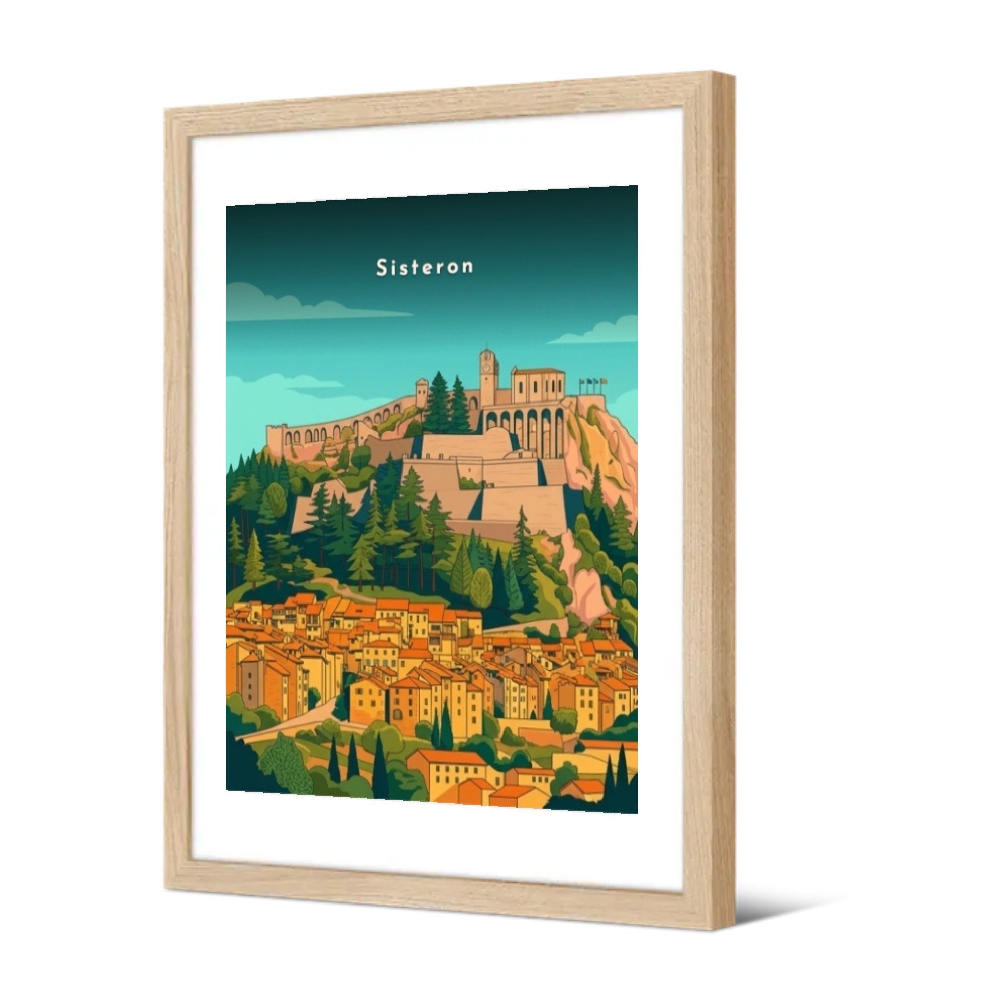 La Citadelle — Pôdevache, encadrée, vue de trois quarts