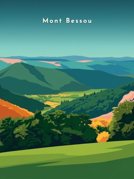 Mont Bessou — Pôdevache, visuel seul