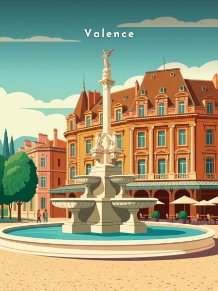 Fontaine monumentale — Pôdevache, visuel seul