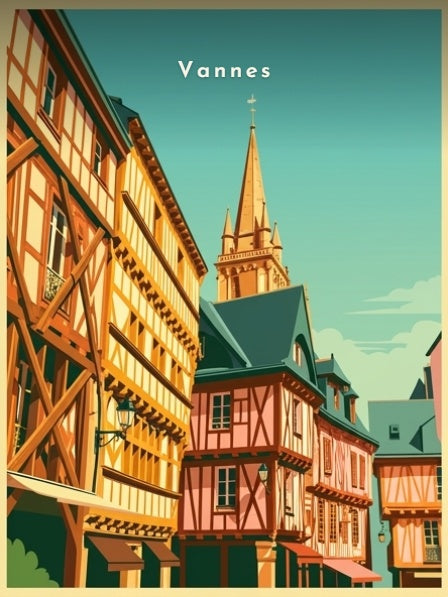 Place Henri-IV et la cathédrale — Pôdevache, visuel seul