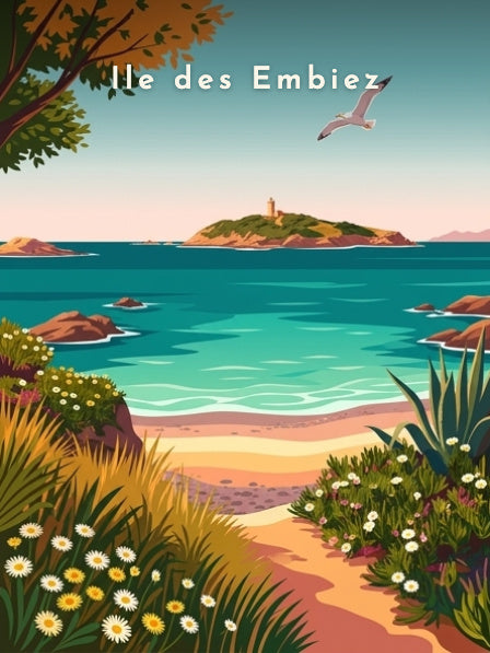Ile des Embiez — Pôdevache, visuel seul